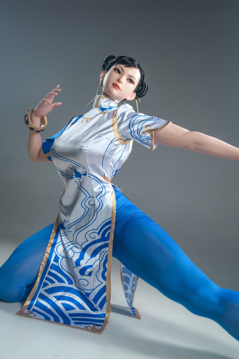 Chun Li Sex Doll (Game Lady 169cm F-Cup Nr.33-1 silikona)