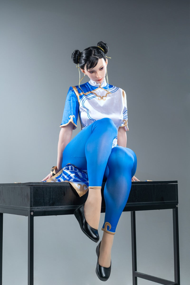 Chun Li Sex Doll (Game Lady 169cm F-Cup Nr.33-1 silikona)