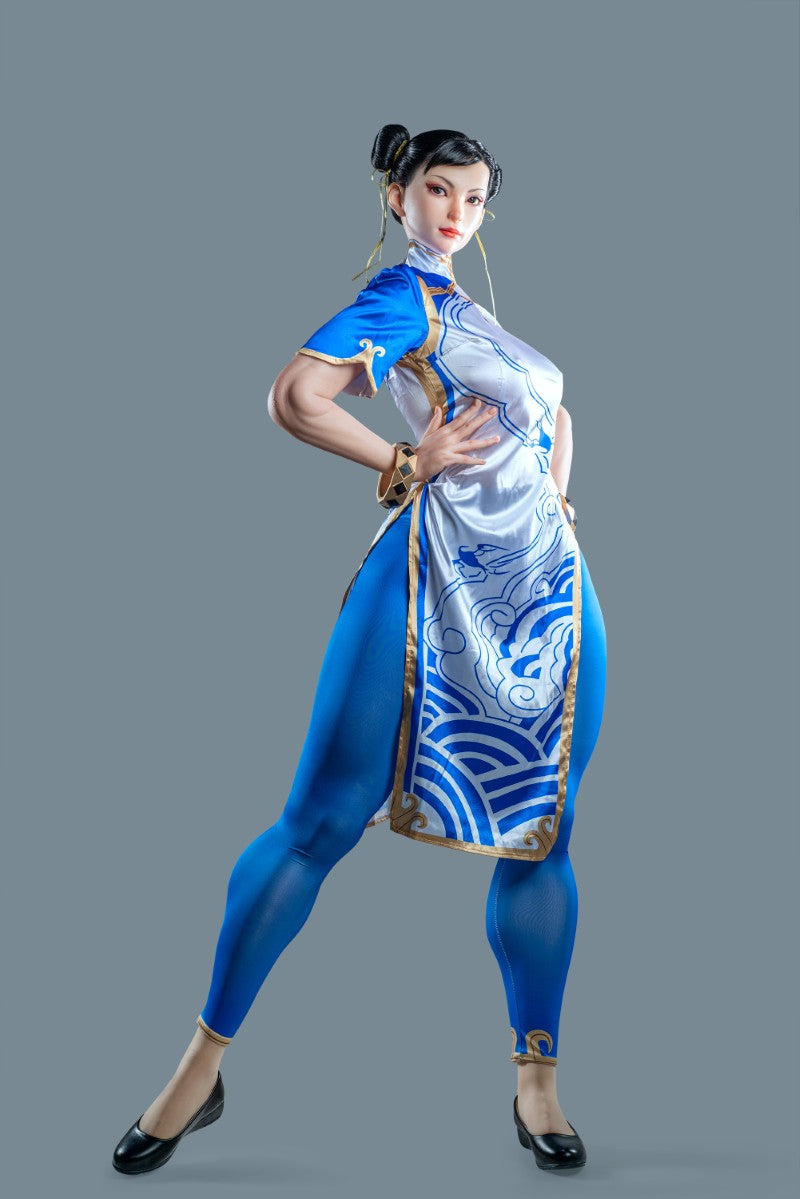 Chun Li Sex Doll (Game Lady 169cm F-Cup Nr.33-1 silikona)