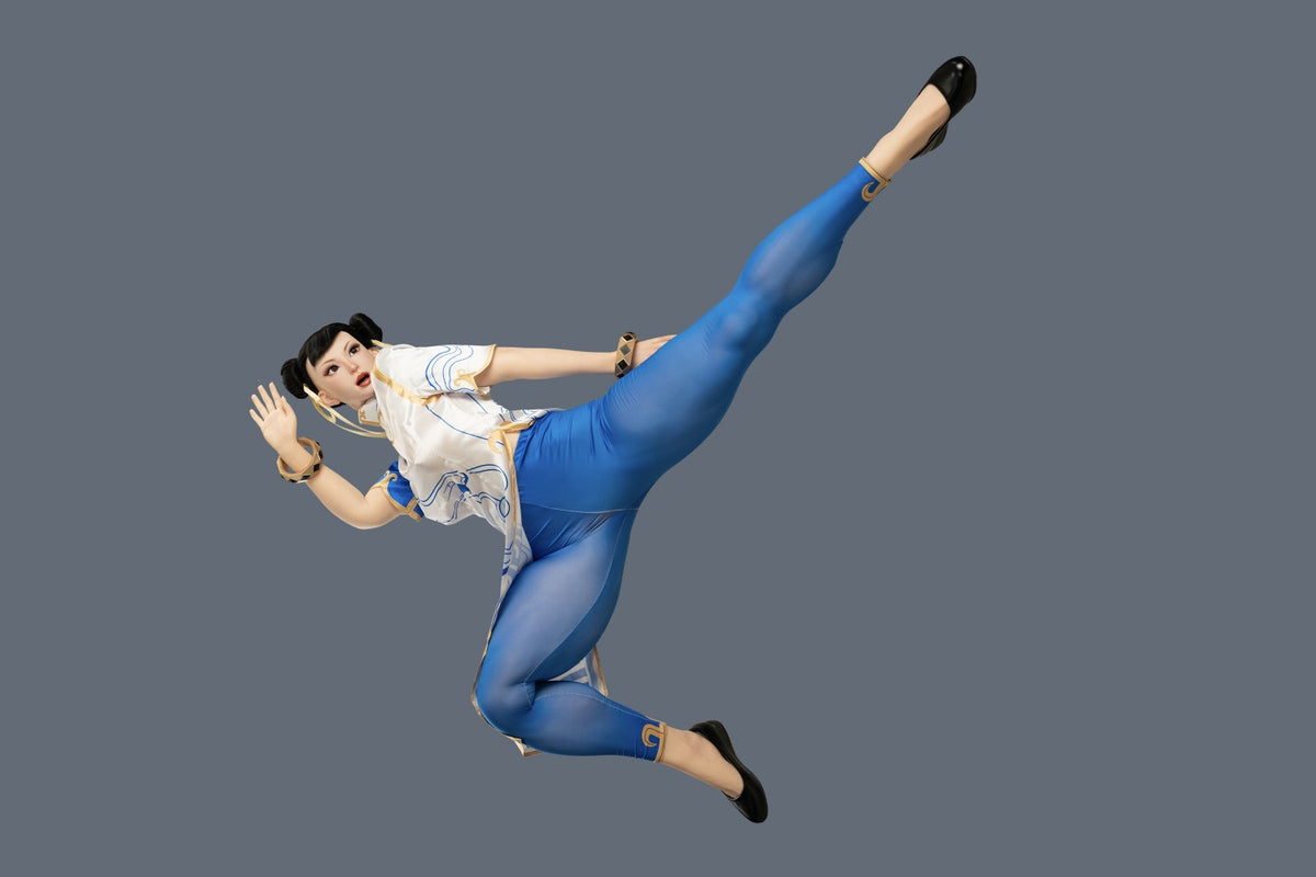 Chun Li Sex Doll (Game Lady 169cm F-Cup Nr.47-1 silikona)