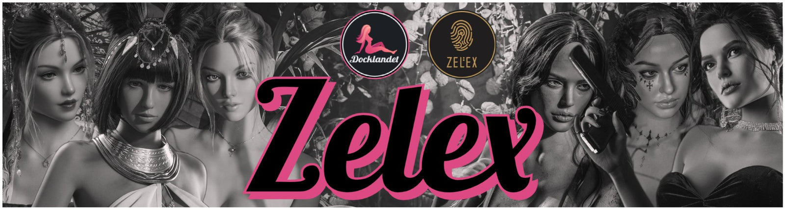 Köp en Zelex-sexdocka från Docklandet! Bilden visar rubriken Zelex. Sexdocka i TPE eller silikon av högsta kvalitet.