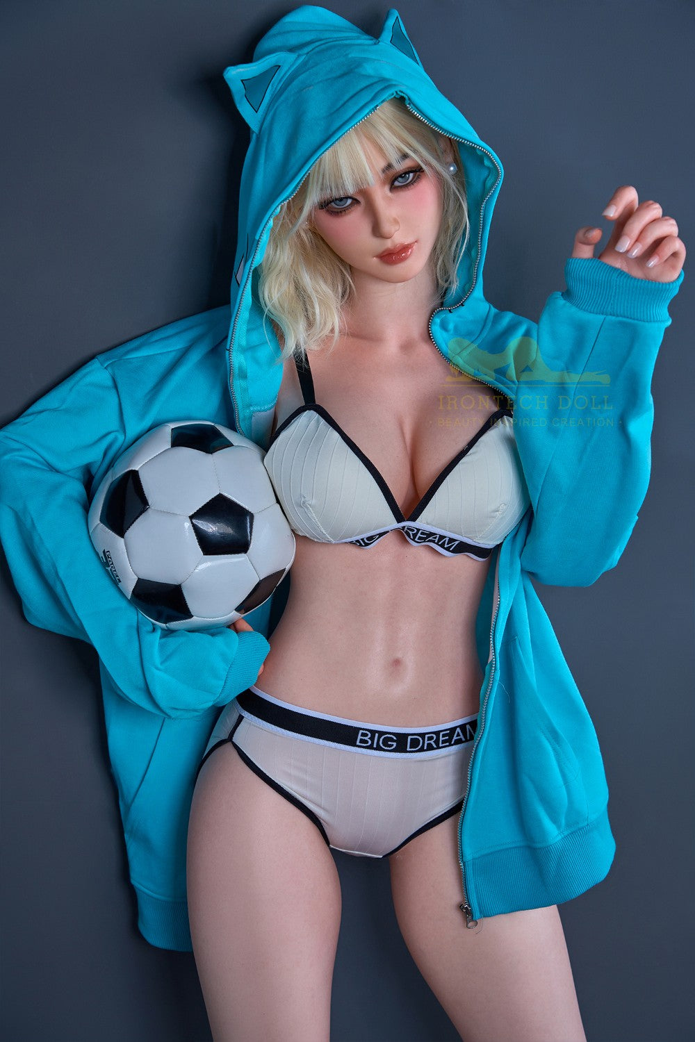 Miku seksa lelle (Irontech Doll 161 cm D-Cup S14 silikona)