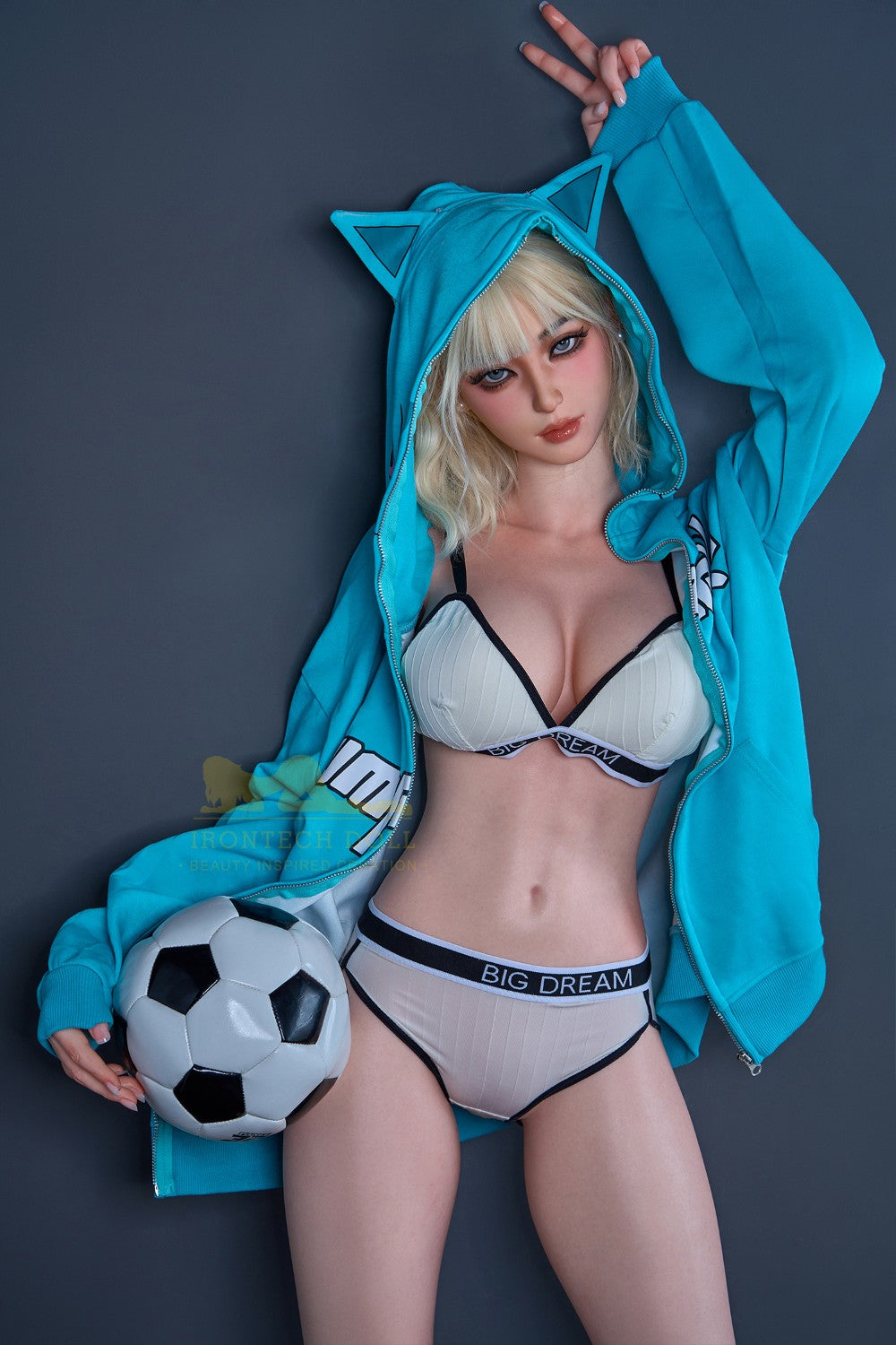 Miku seksa lelle (Irontech Doll 161 cm D-Cup S14 silikona)