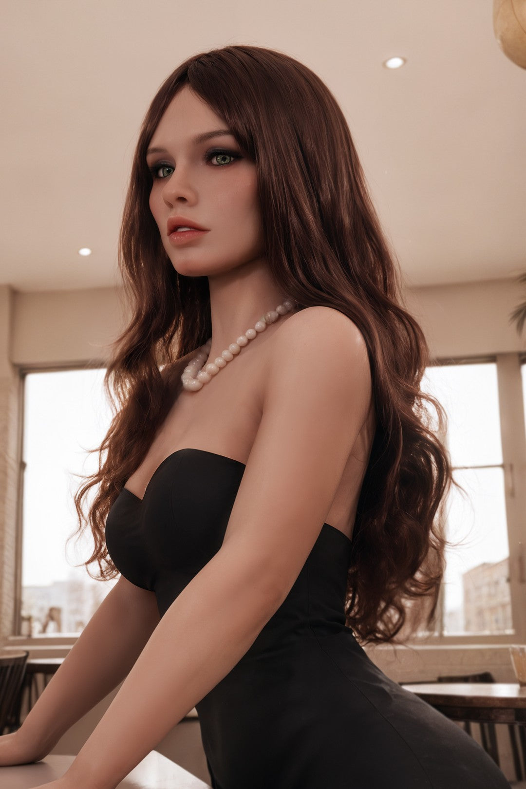 Džesija seksa lelle (Aibei Doll 151 cm F-Cus #AB6 TPE+Silikona)