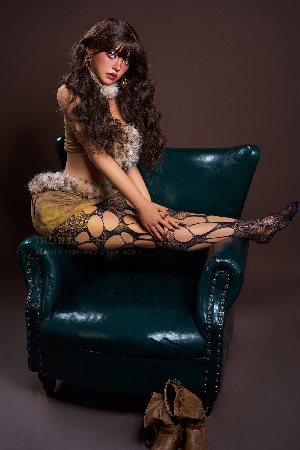 Eilīna seksa lelle (Irontech Doll 164 cm E-Kupa S40 silikons)