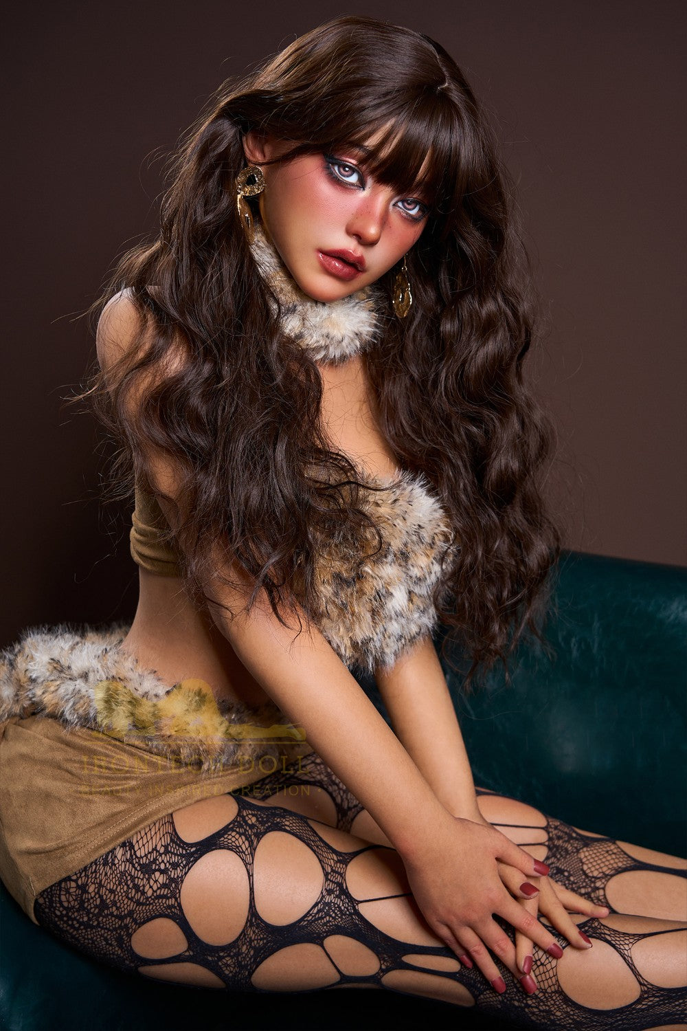 Eilīna seksa lelle (Irontech Doll 164 cm E-Kupa S40 silikons)