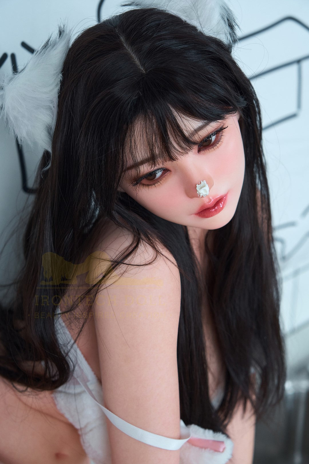 Eilīna seksa lelle (Irontech Doll 164 cm E-cup S40 silikona)