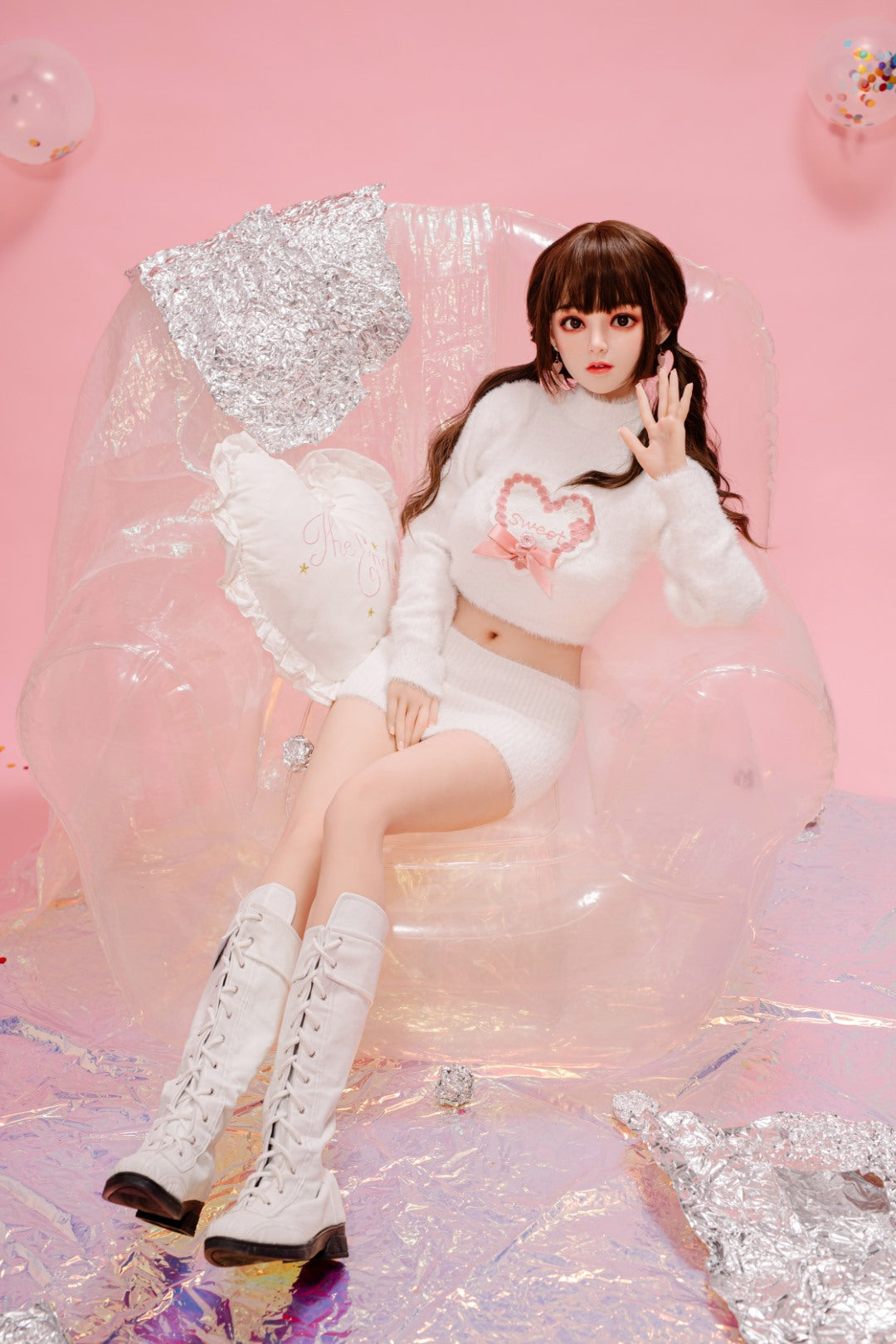 Seksa lelle Convallaria (Bezlya Doll 149 cm D-kauss 2,0 TPE+silikons)