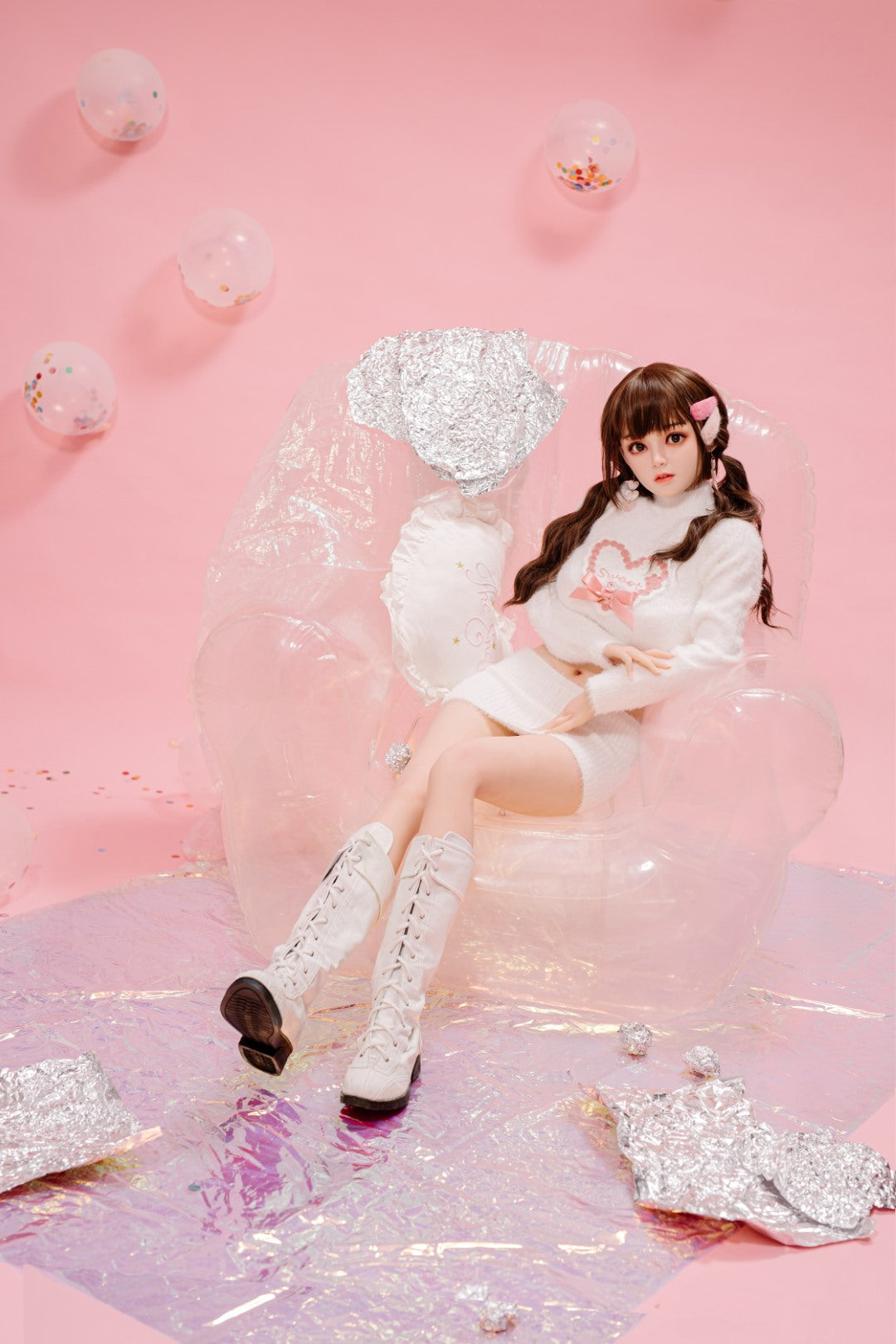 Seksa lelle Convallaria (Bezlya Doll 149 cm D-kauss 2,0 TPE+silikons)