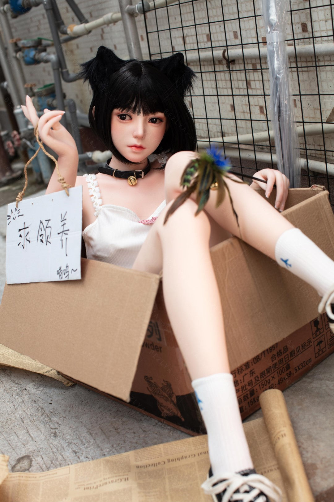 Kampanula seksa lelle (Bezlya Doll 155 cm F kauss, 2,0 TPE+silikons)