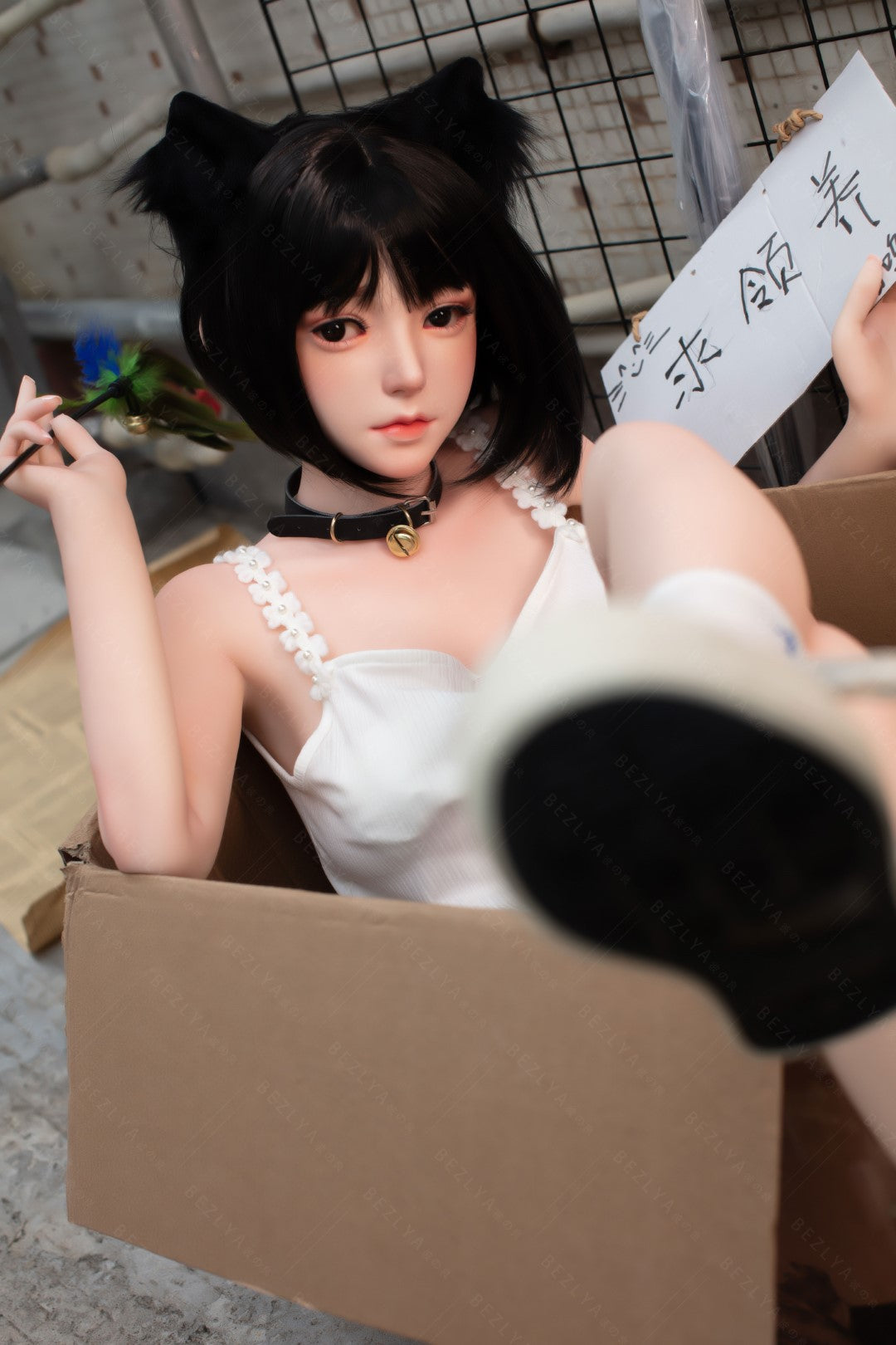Kampanula seksa lelle (Bezlya Doll 155 cm F kauss, 2,0 TPE+silikons)
