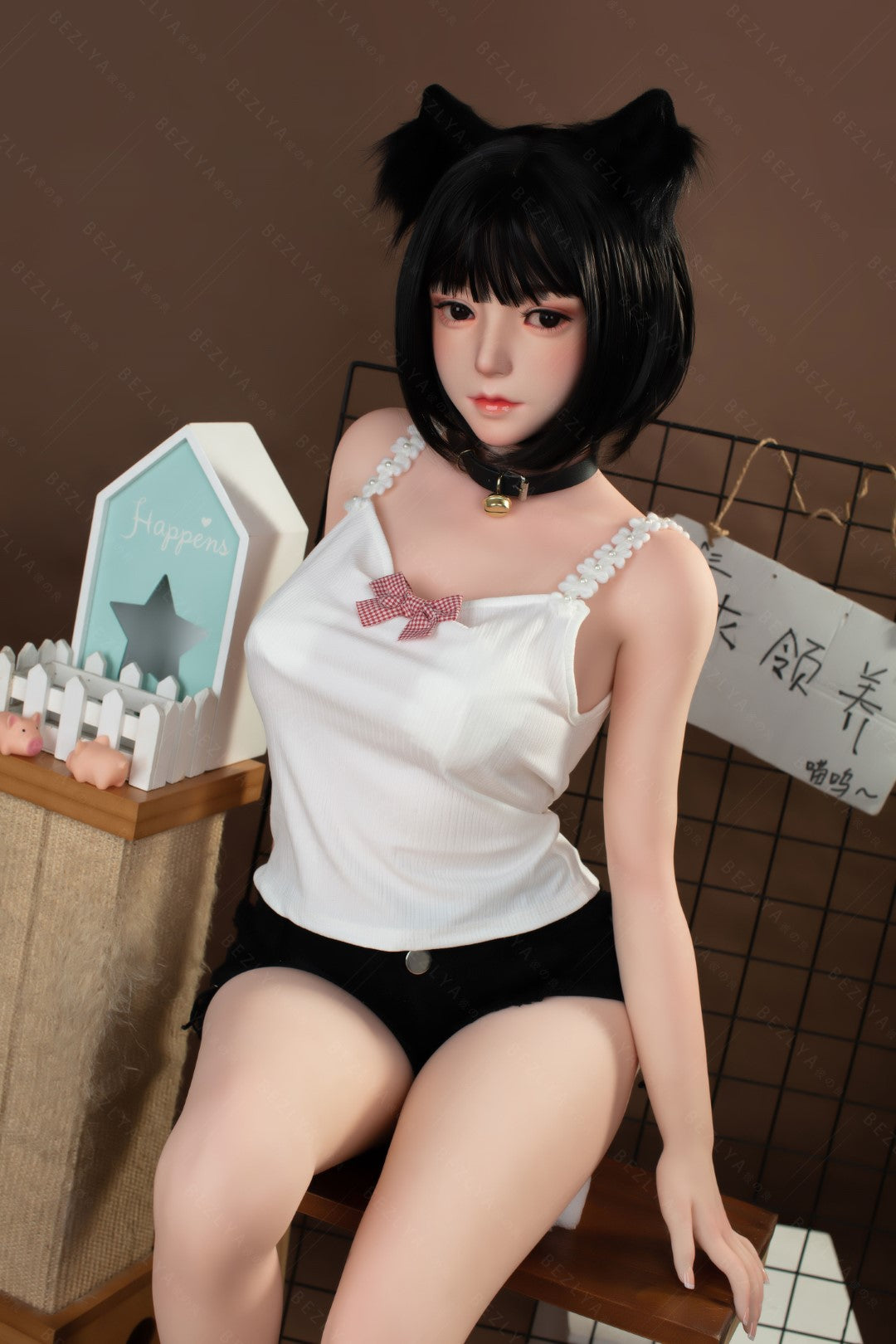 Kampanula seksa lelle (Bezlya Doll 155 cm F kauss, 2,0 TPE+silikons)
