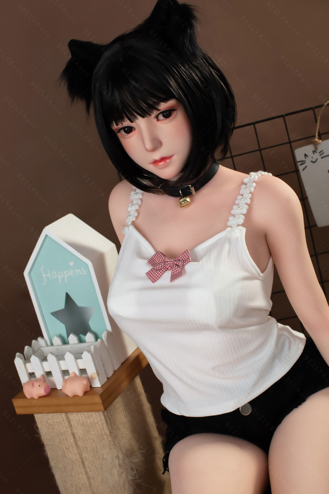 Kampanula seksa lelle (Bezlya Doll 155 cm F kauss, 2,0 TPE+silikons)
