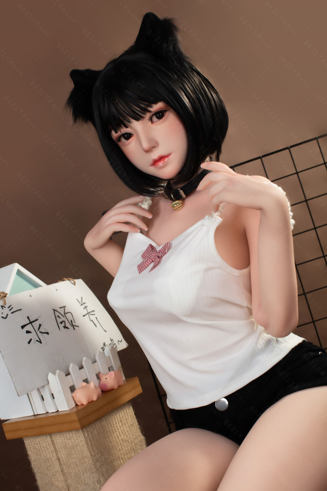 Kampanula seksa lelle (Bezlya Doll 155 cm F kauss, 2,0 TPE+silikons)