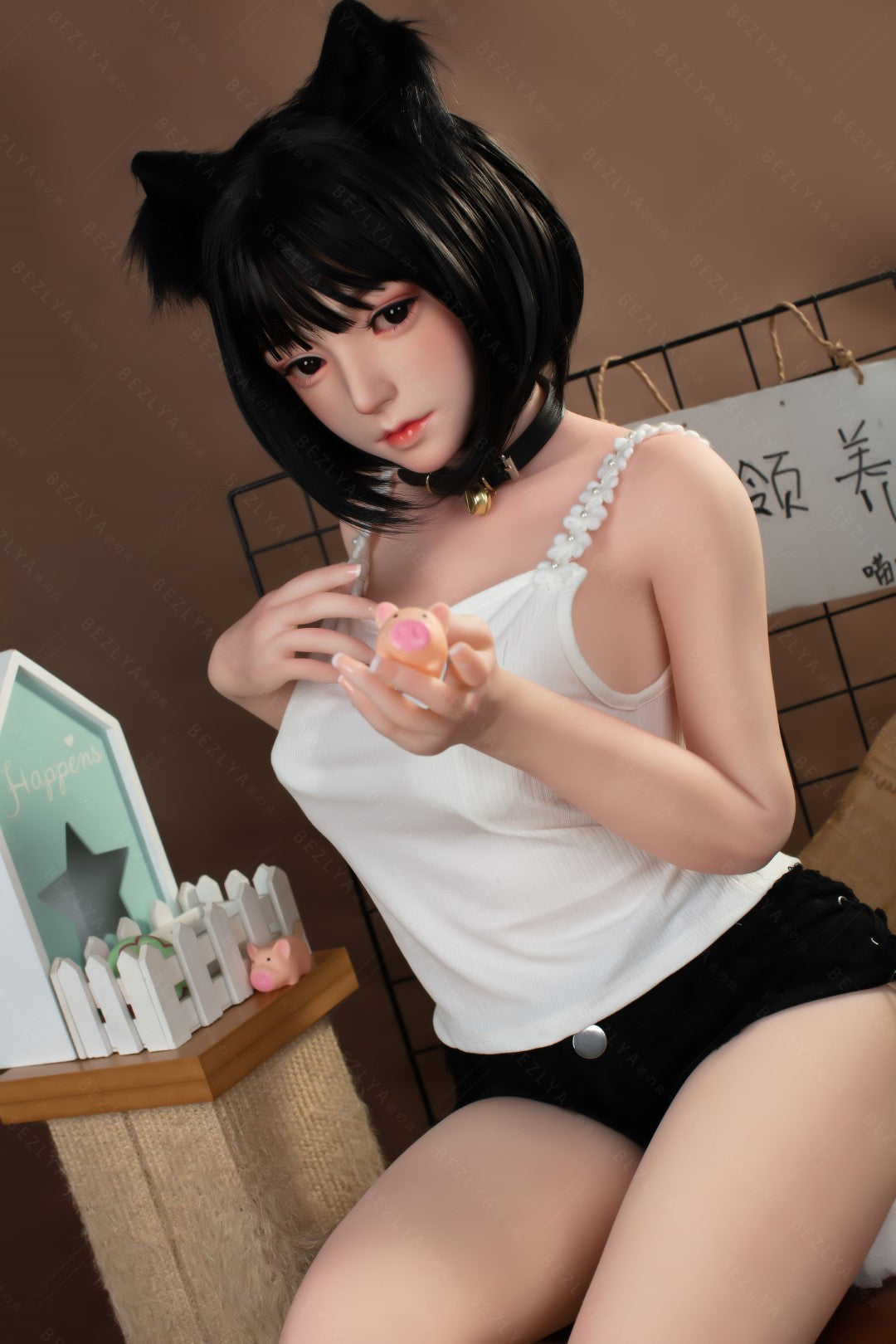 Kampanula seksa lelle (Bezlya Doll 155 cm F kauss, 2,0 TPE+silikons)