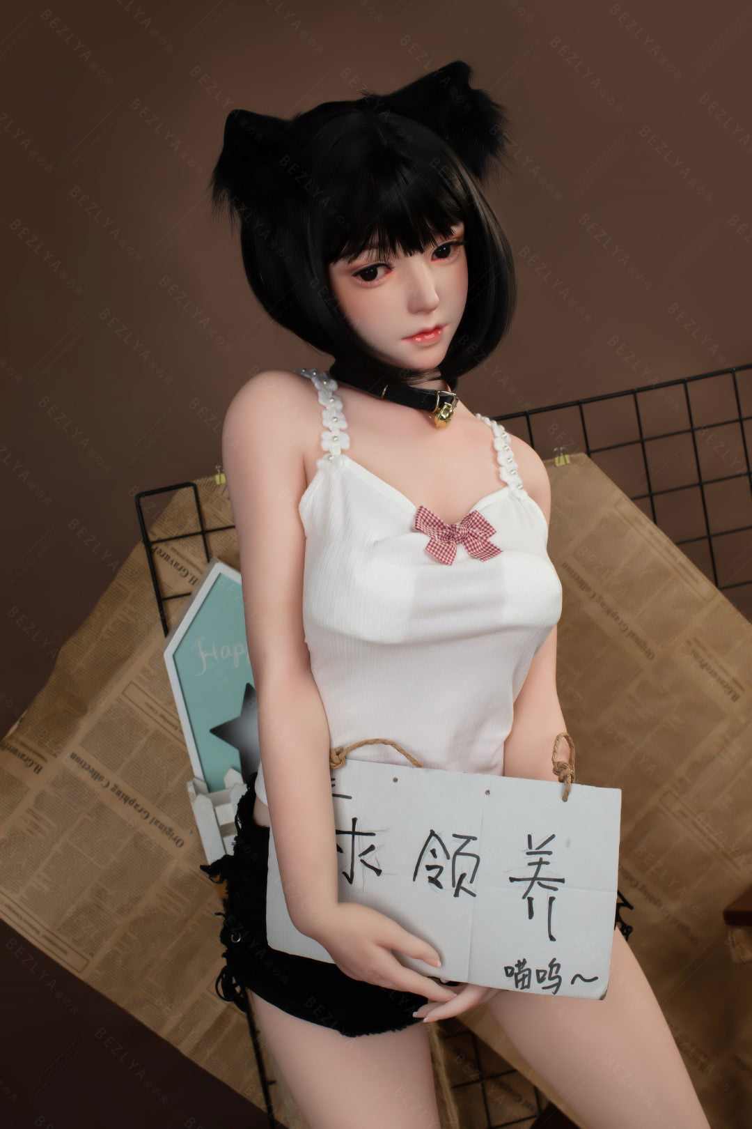 Kampanula seksa lelle (Bezlya Doll 155 cm F kauss, 2,0 TPE+silikons)