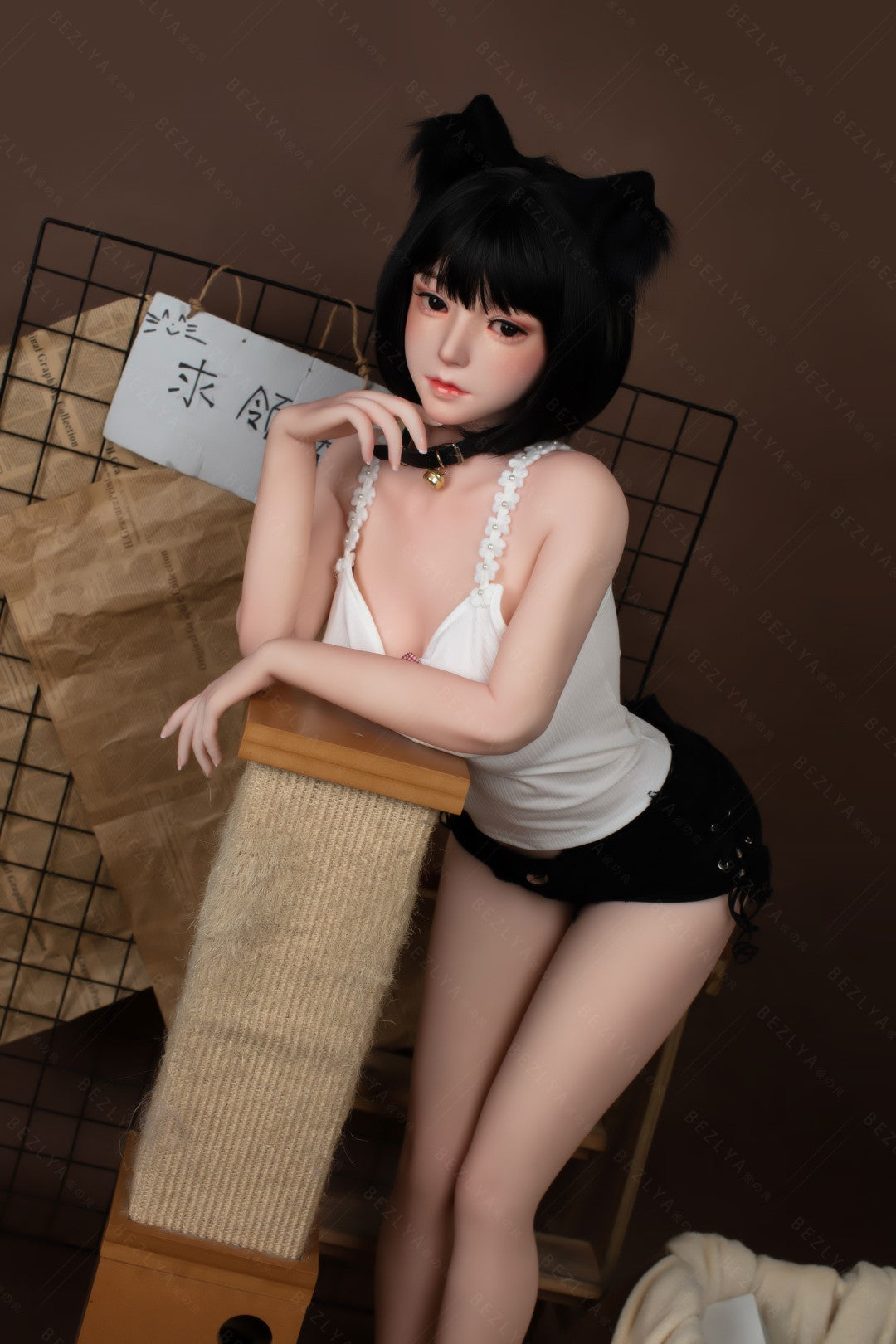 Kampanula seksa lelle (Bezlya Doll 155 cm F kauss, 2,0 TPE+silikons)