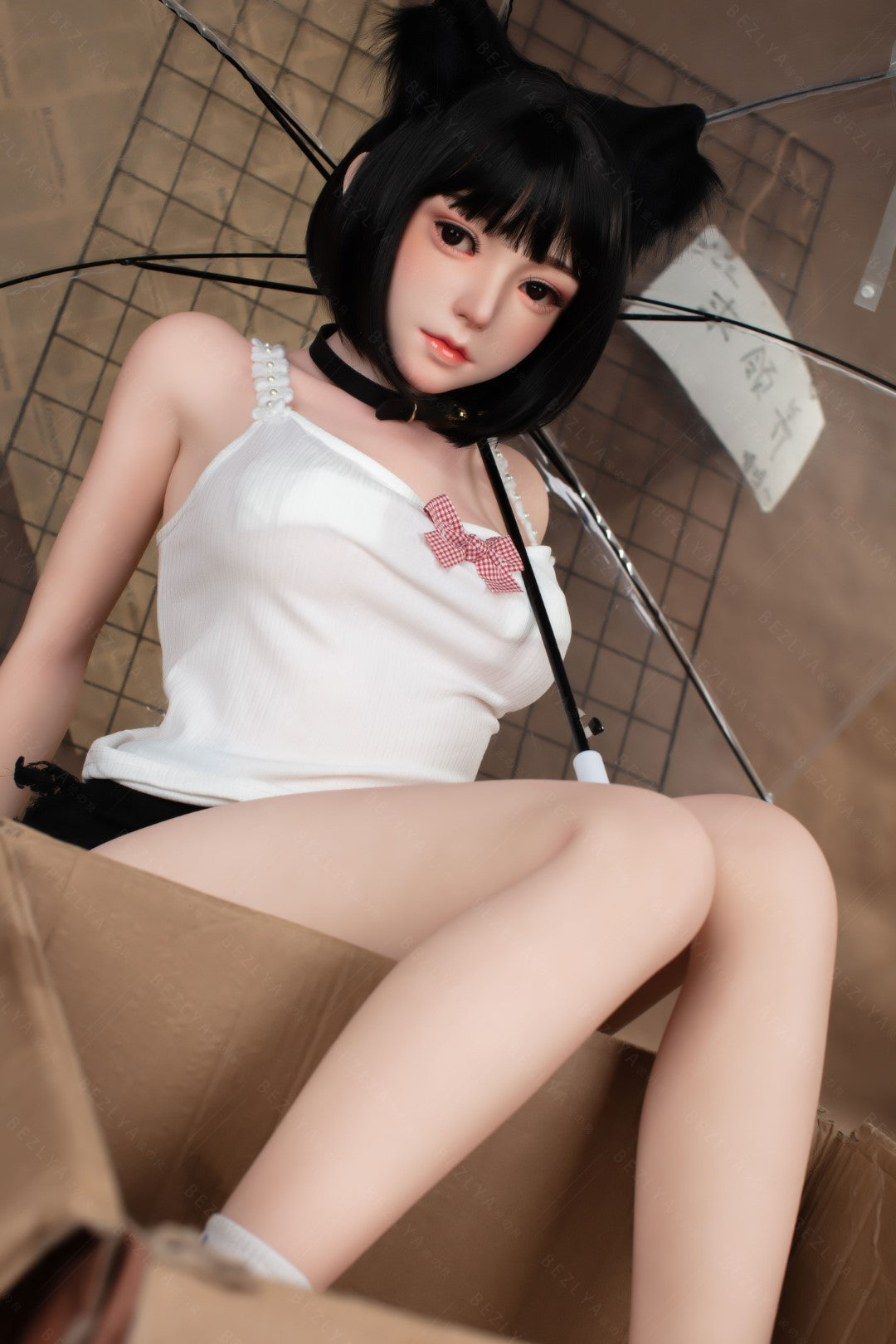 Kampanula seksa lelle (Bezlya Doll 155 cm F kauss, 2,0 TPE+silikons)
