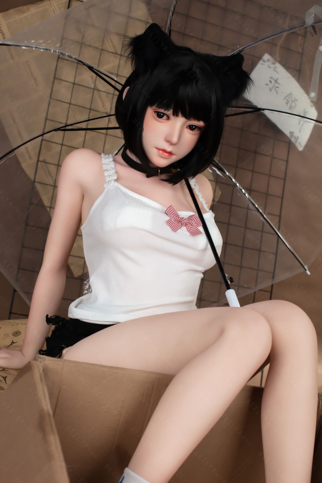 Kampanula seksa lelle (Bezlya Doll 155 cm F kauss, 2,0 TPE+silikons)