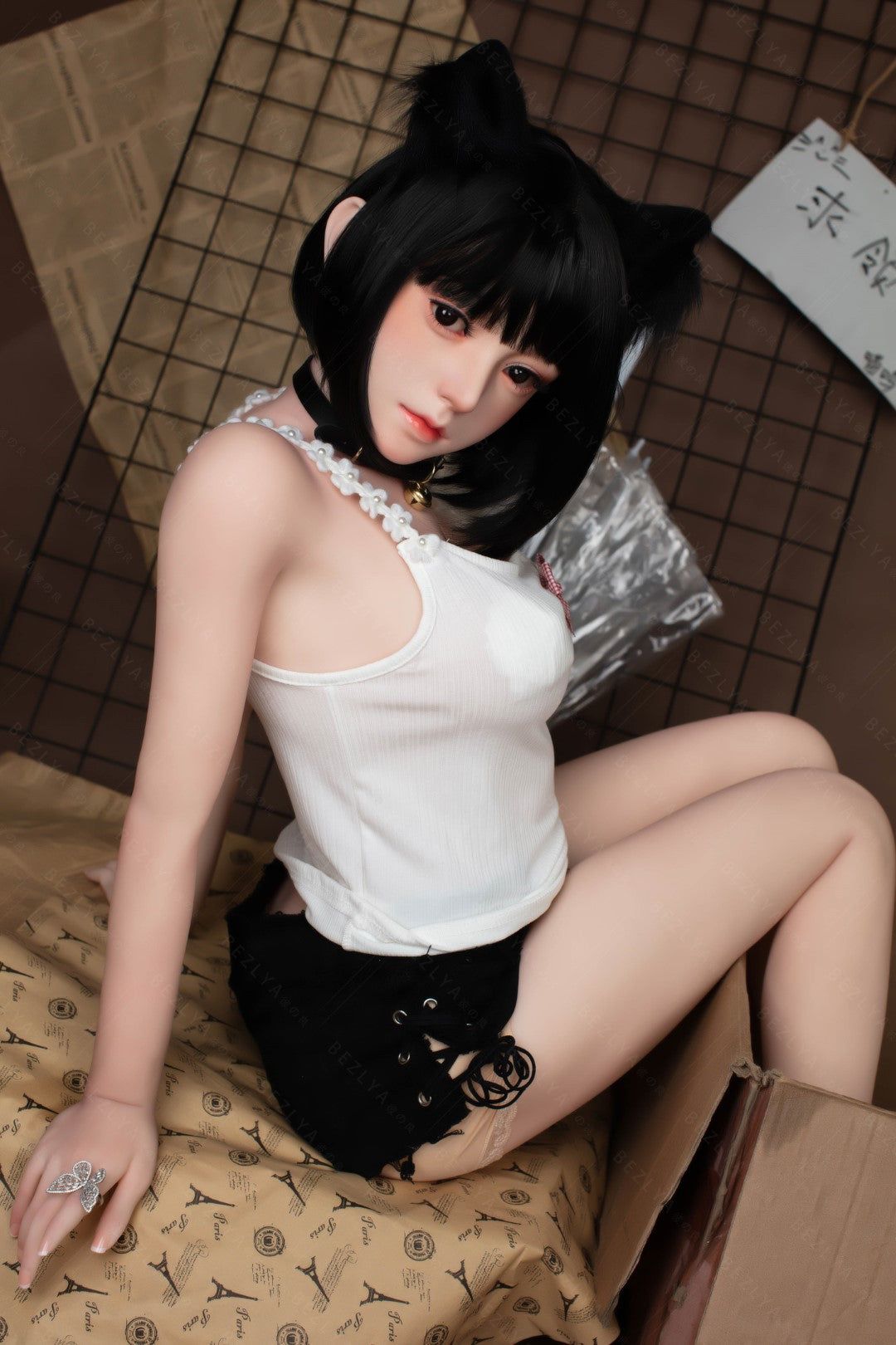 Kampanula seksa lelle (Bezlya Doll 155 cm F kauss, 2,0 TPE+silikons)