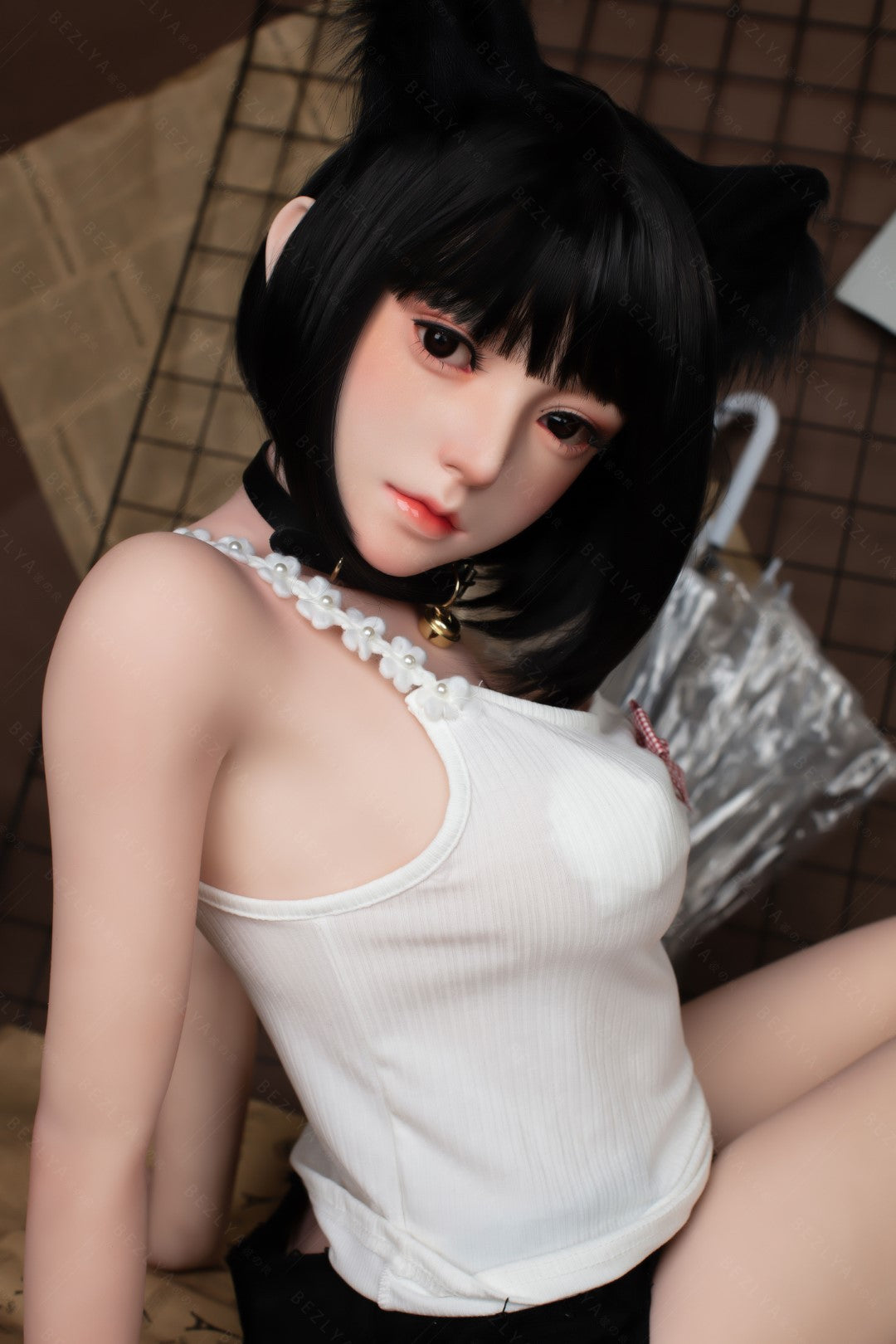 Kampanula seksa lelle (Bezlya Doll 155 cm F kauss, 2,0 TPE+silikons)