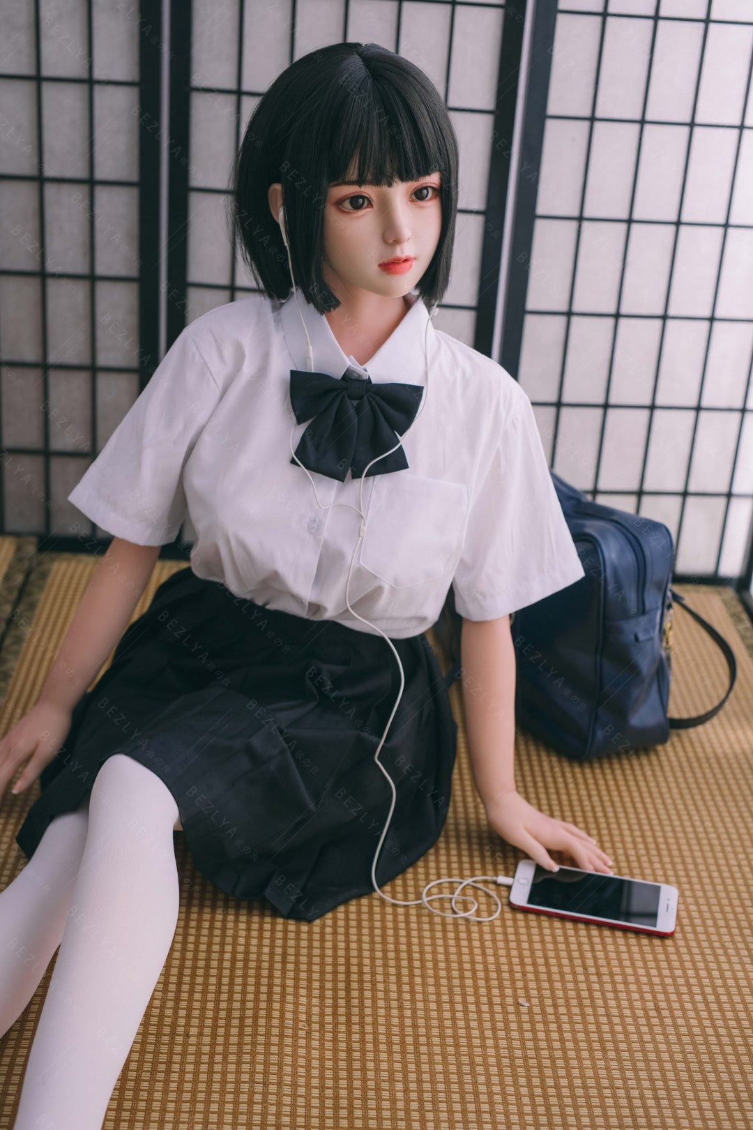 Seksa lelle Convallaria (Bezlya Doll 149 cm D-kauss 2,0 TPE+silikons)