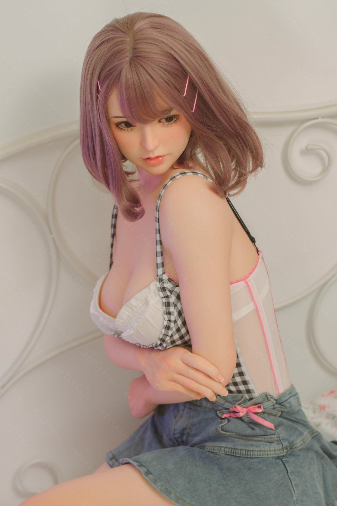 Hortenzijas seksa lelle (Bezlya Doll 160 cm C-kauss 2,1 silikona)
