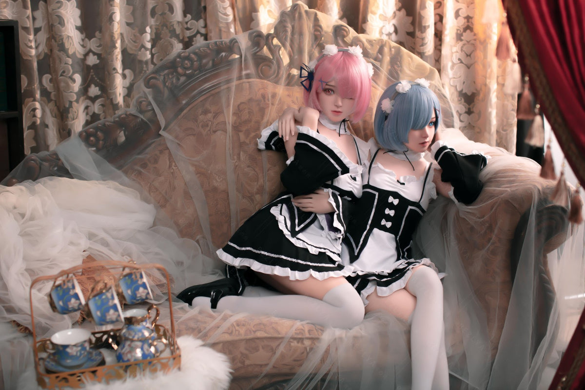 Seksa lelle ietvarā (Bezlya Doll 149 cm D-kauss 2,0 TPE+silikons)