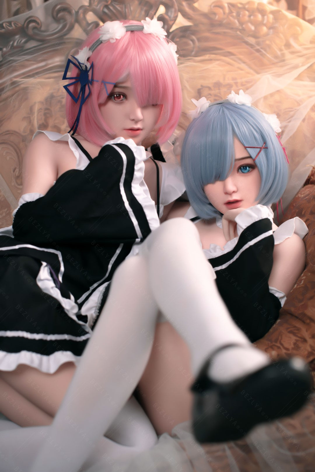 Seksa lelle ietvarā (Bezlya Doll 149 cm D-kauss 2,0 TPE+silikons)