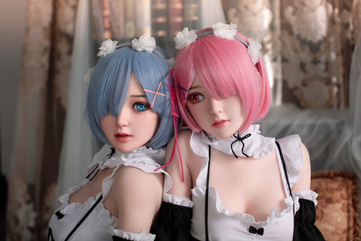 Seksa lelle ietvarā (Bezlya Doll 149 cm D-kauss 2,0 TPE+silikons)