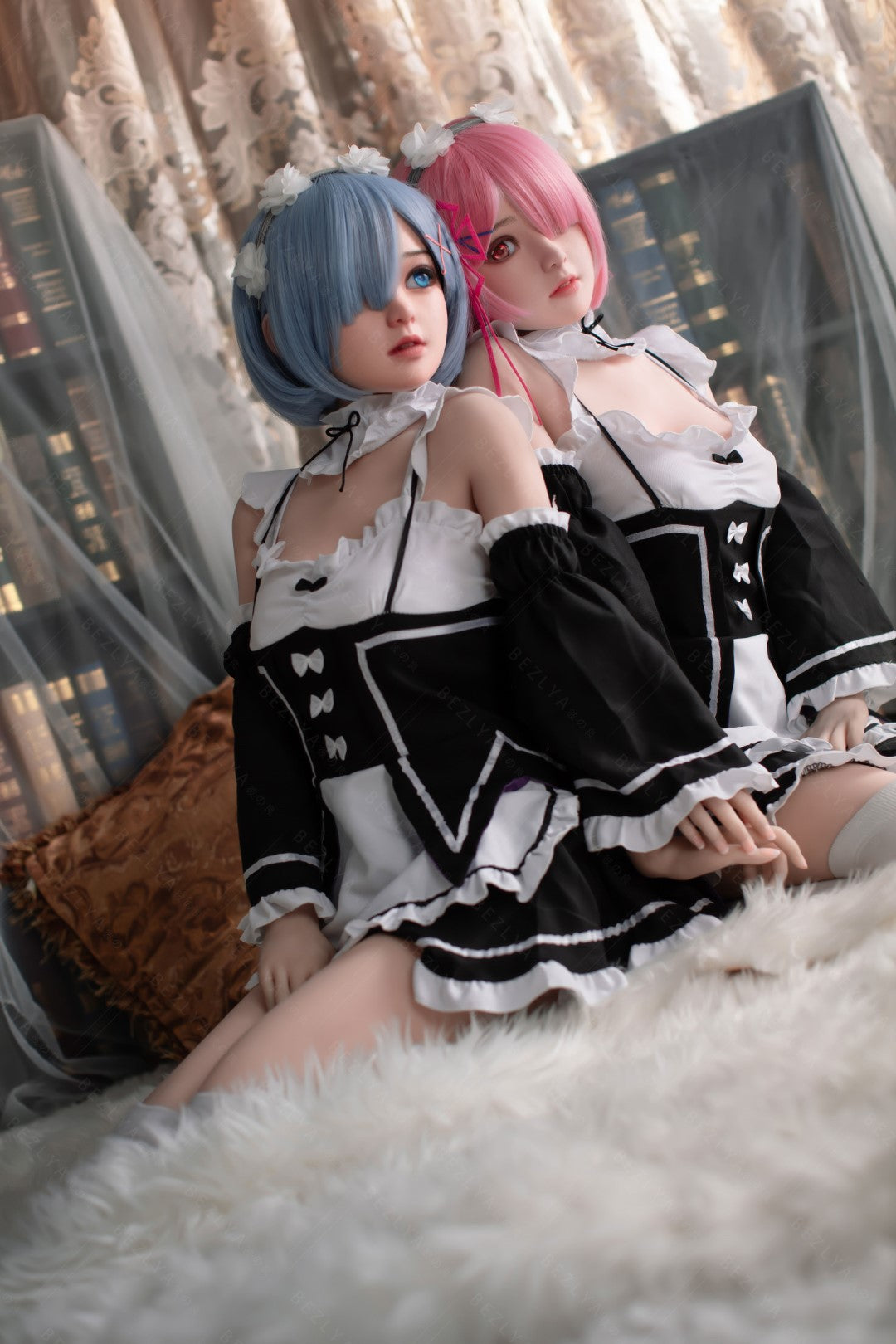 Seksa lelle ietvarā (Bezlya Doll 149 cm D-kauss 2,0 TPE+silikons)