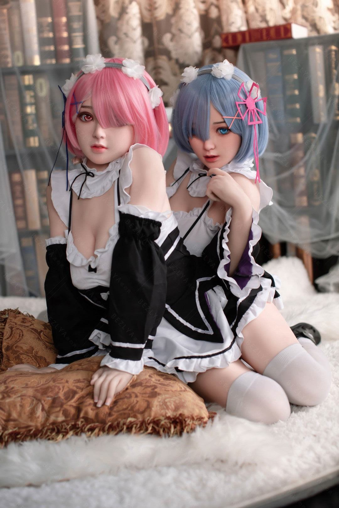 Seksa lelle ietvarā (Bezlya Doll 149 cm D-kauss 2,0 TPE+silikons)