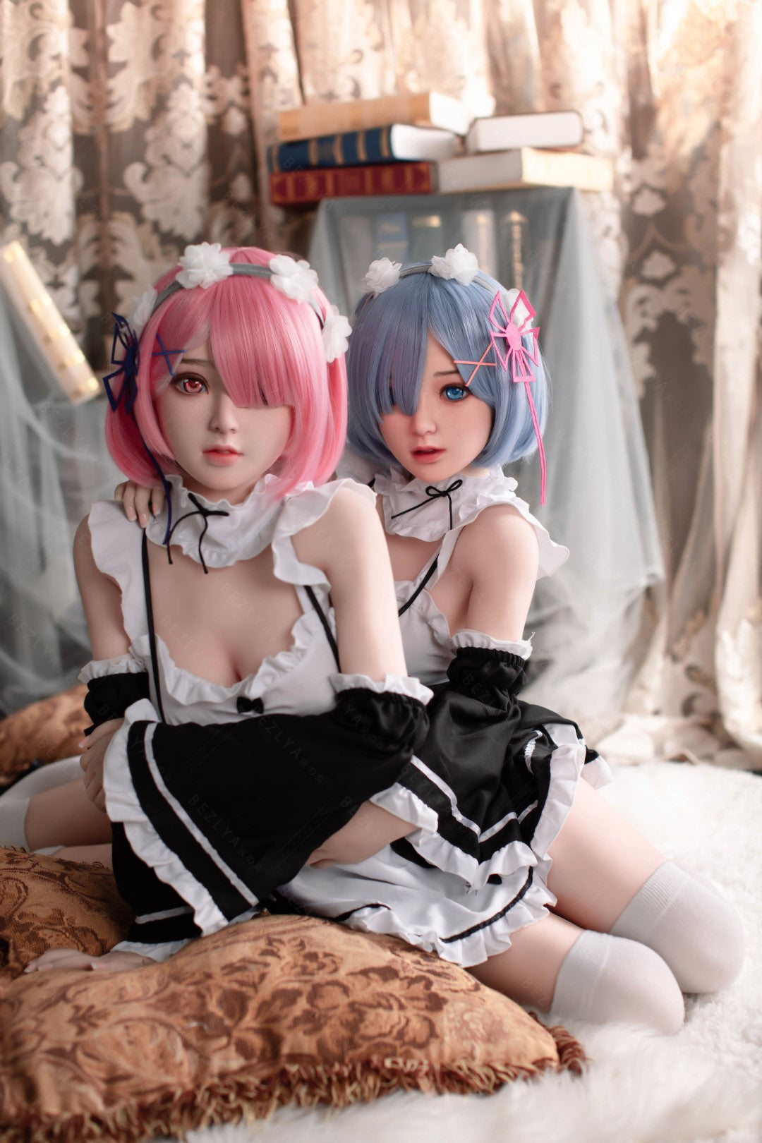 Seksa lelle ietvarā (Bezlya Doll 149 cm D-kauss 2,0 TPE+silikons)