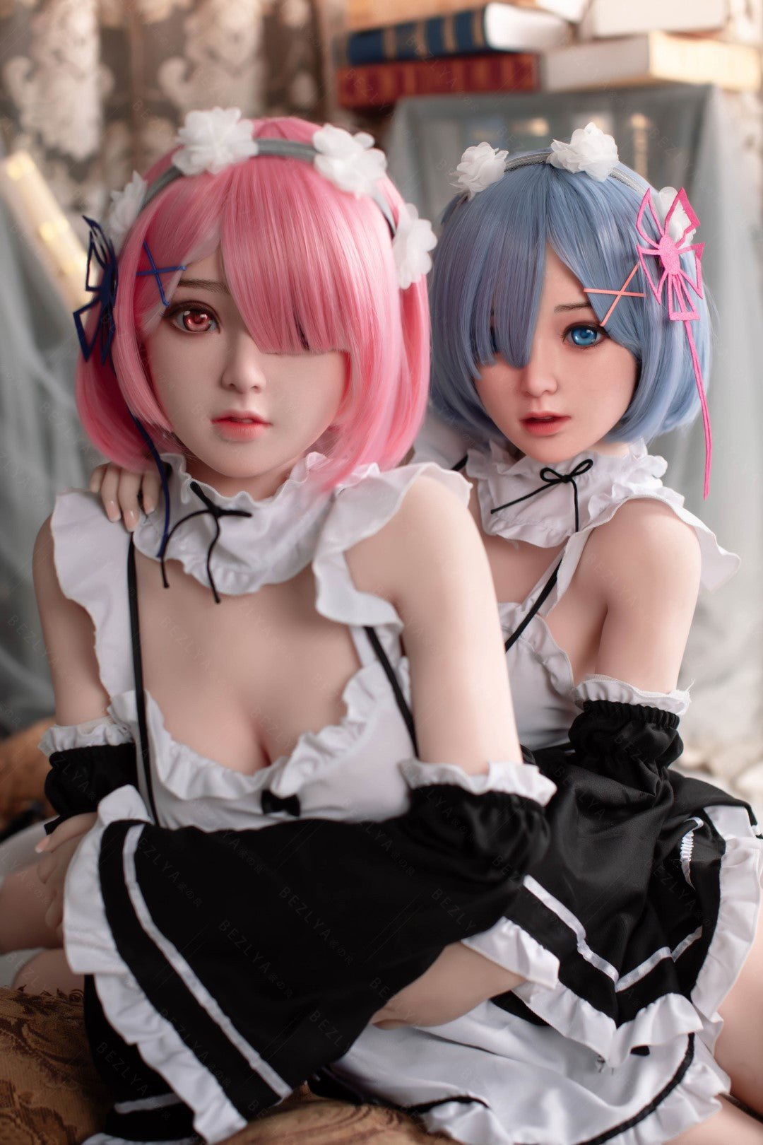 Seksa lelle ietvarā (Bezlya Doll 149 cm D-kauss 2,0 TPE+silikons)