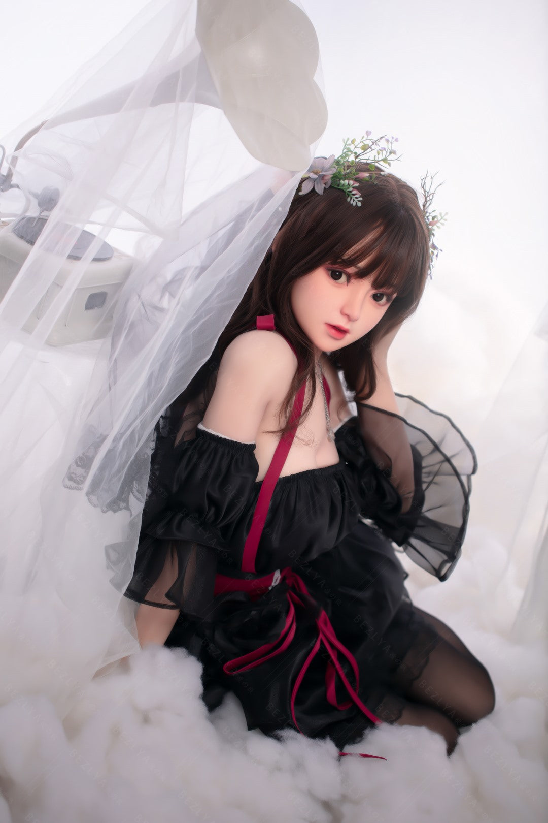 Seksa lelle Convallaria (Bezlya Doll 149 cm D-kauss 2,0 TPE+silikons)