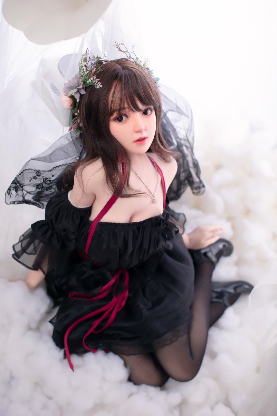 Seksa lelle Convallaria (Bezlya Doll 149 cm D-kauss 2,0 TPE+silikons)
