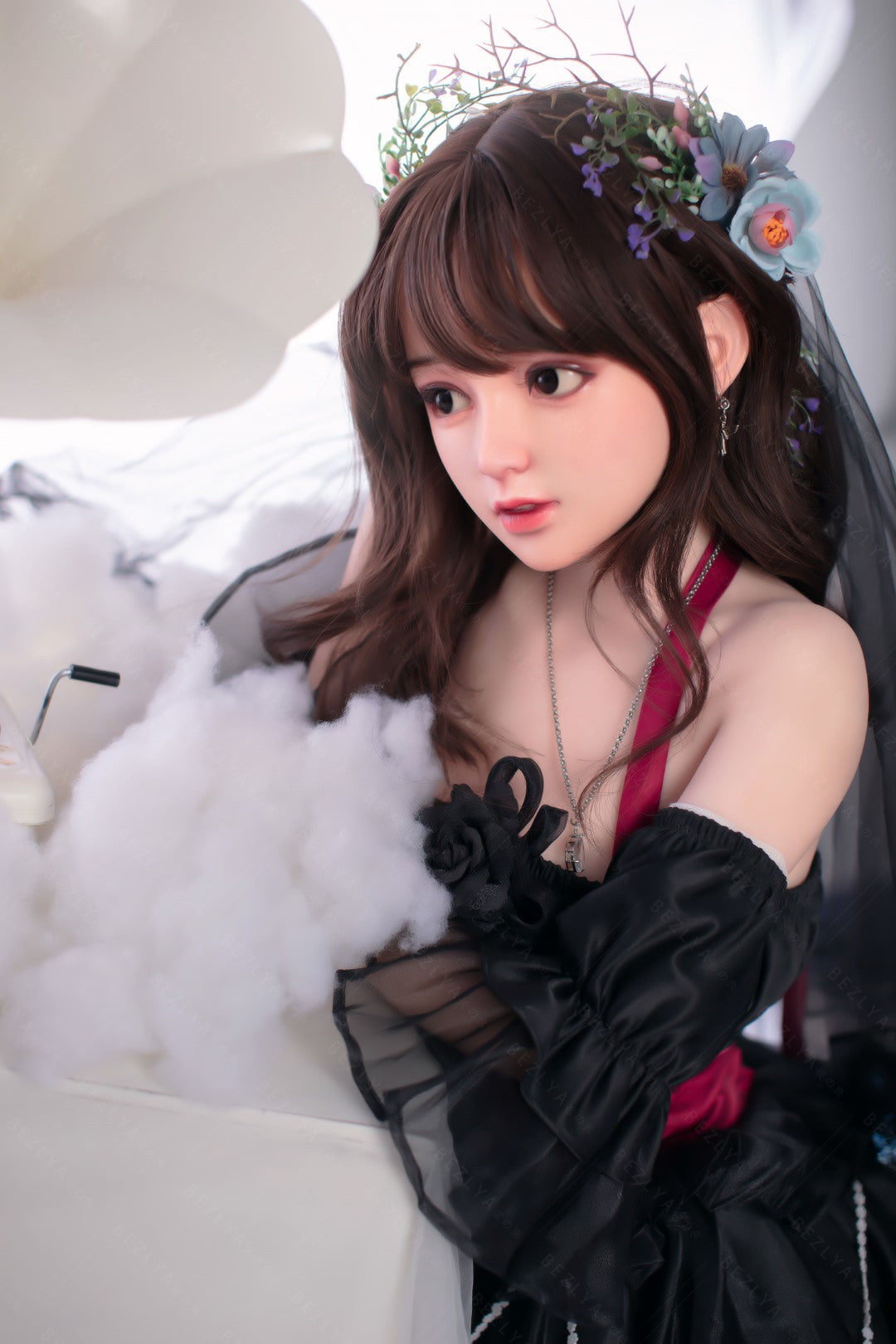 Seksa lelle Convallaria (Bezlya Doll 149 cm D-kauss 2,0 TPE+silikons)