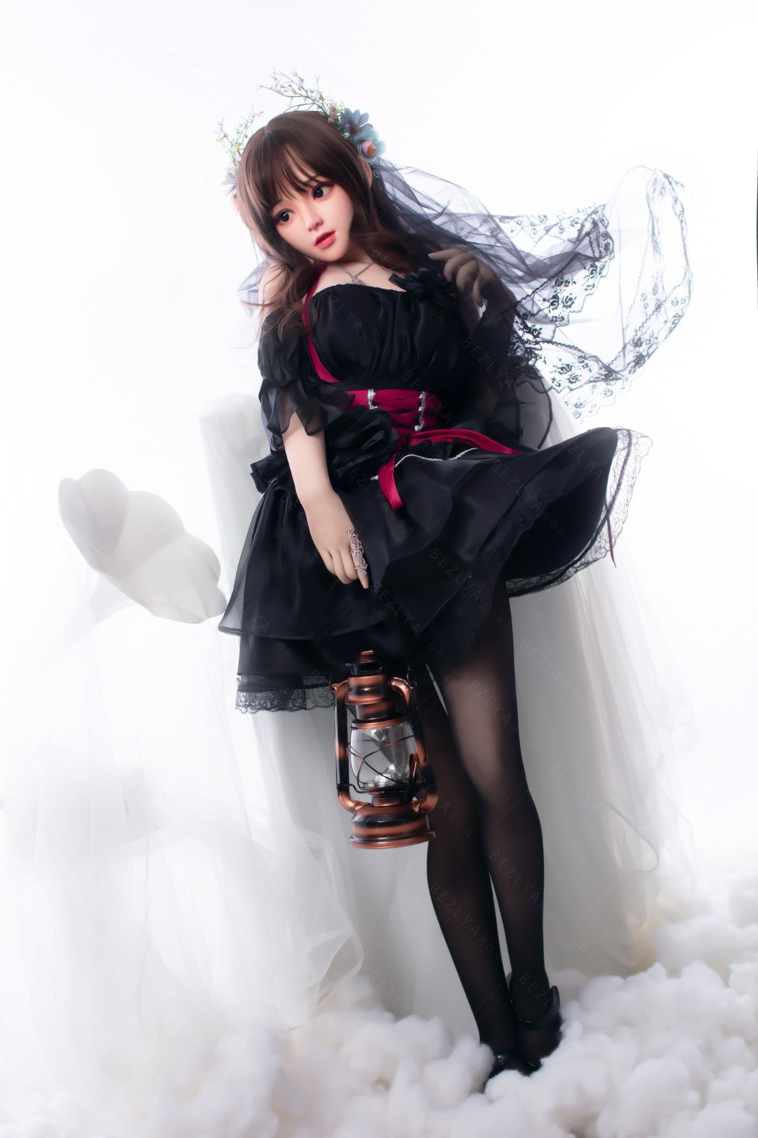 Seksa lelle Convallaria (Bezlya Doll 149 cm D-kauss 2,0 TPE+silikons)