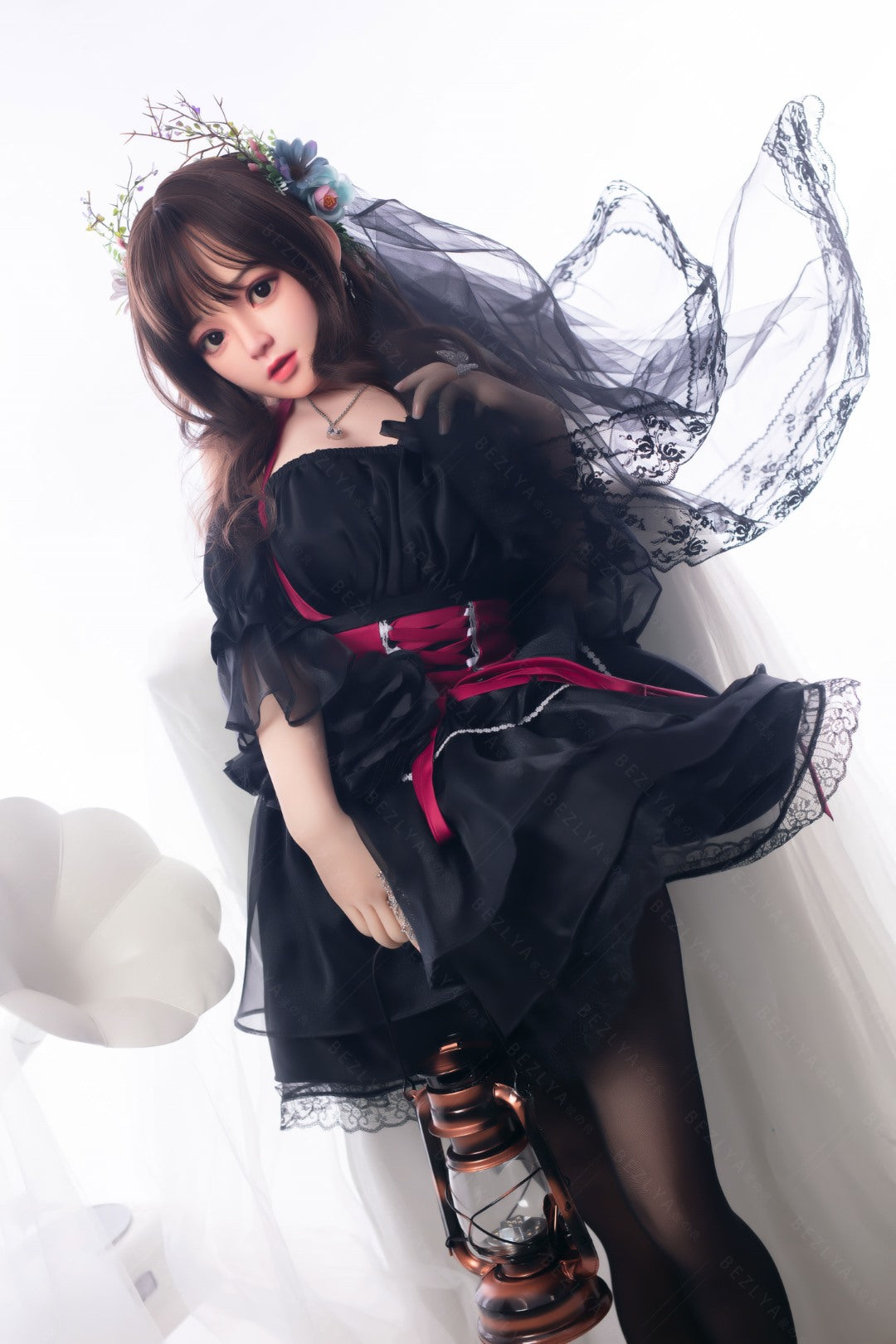 Seksa lelle Convallaria (Bezlya Doll 149 cm D-kauss 2,0 TPE+silikons)