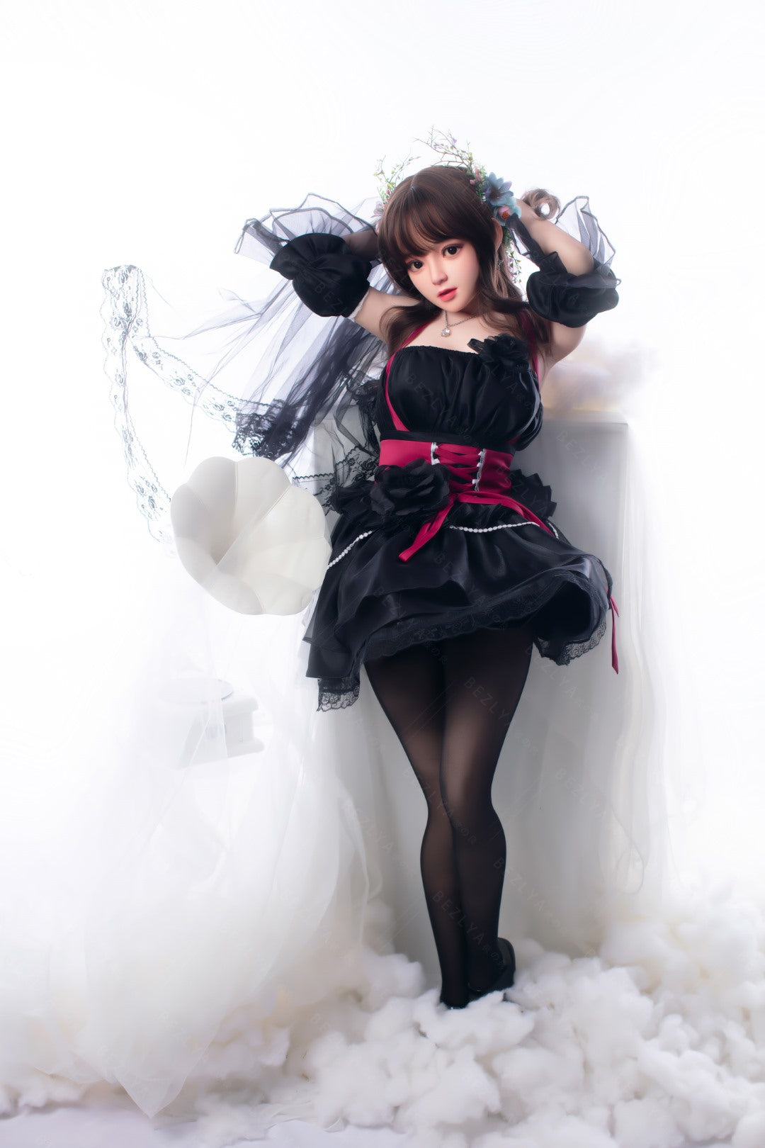 Seksa lelle Convallaria (Bezlya Doll 149 cm D-kauss 2,0 TPE+silikons)