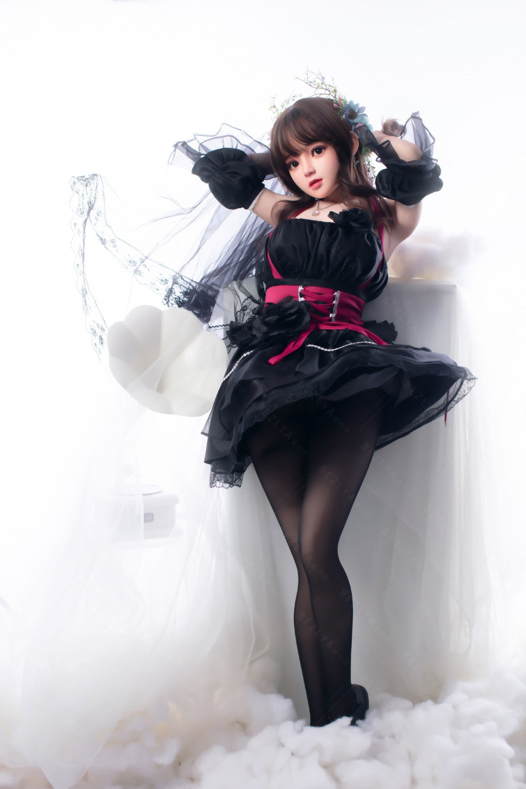 Seksa lelle Convallaria (Bezlya Doll 149 cm D-kauss 2,0 TPE+silikons)