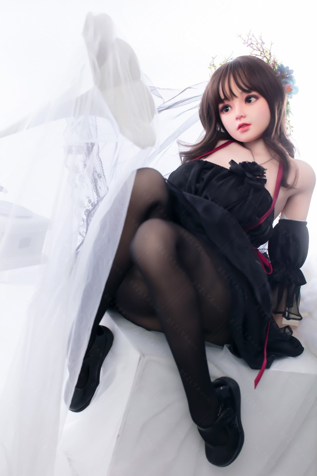 Seksa lelle Convallaria (Bezlya Doll 149 cm D-kauss 2,0 TPE+silikons)