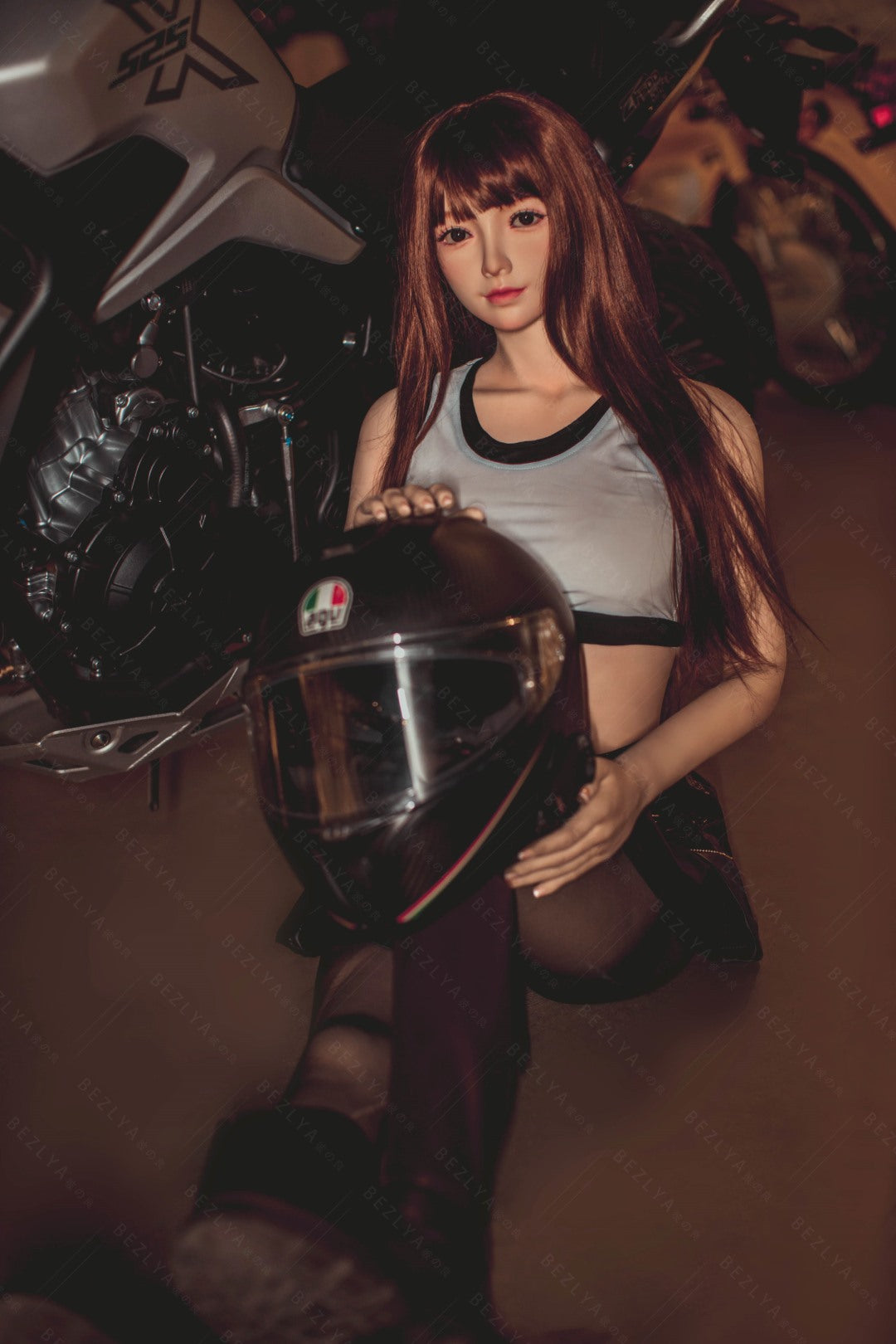 Holija seksa lelle (Bezlya Doll 160 cm C-kauss 2,1 silikona)