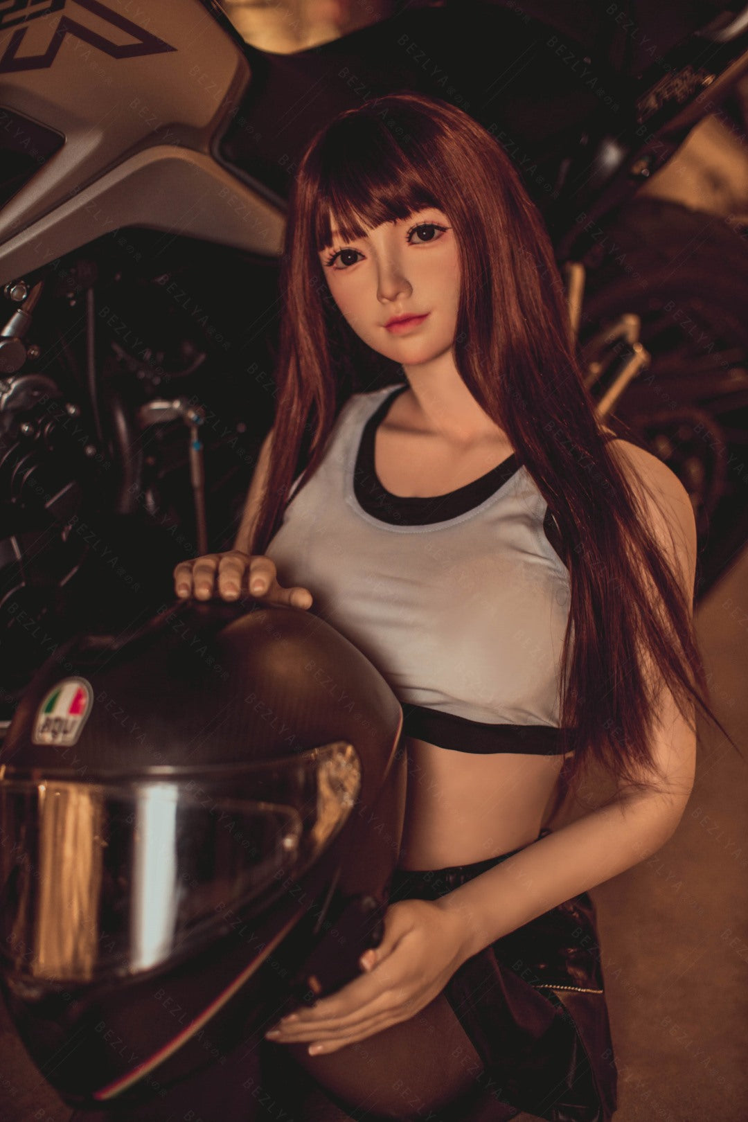 Holija seksa lelle (Bezlya Doll 160 cm C-kauss 2,1 silikona)
