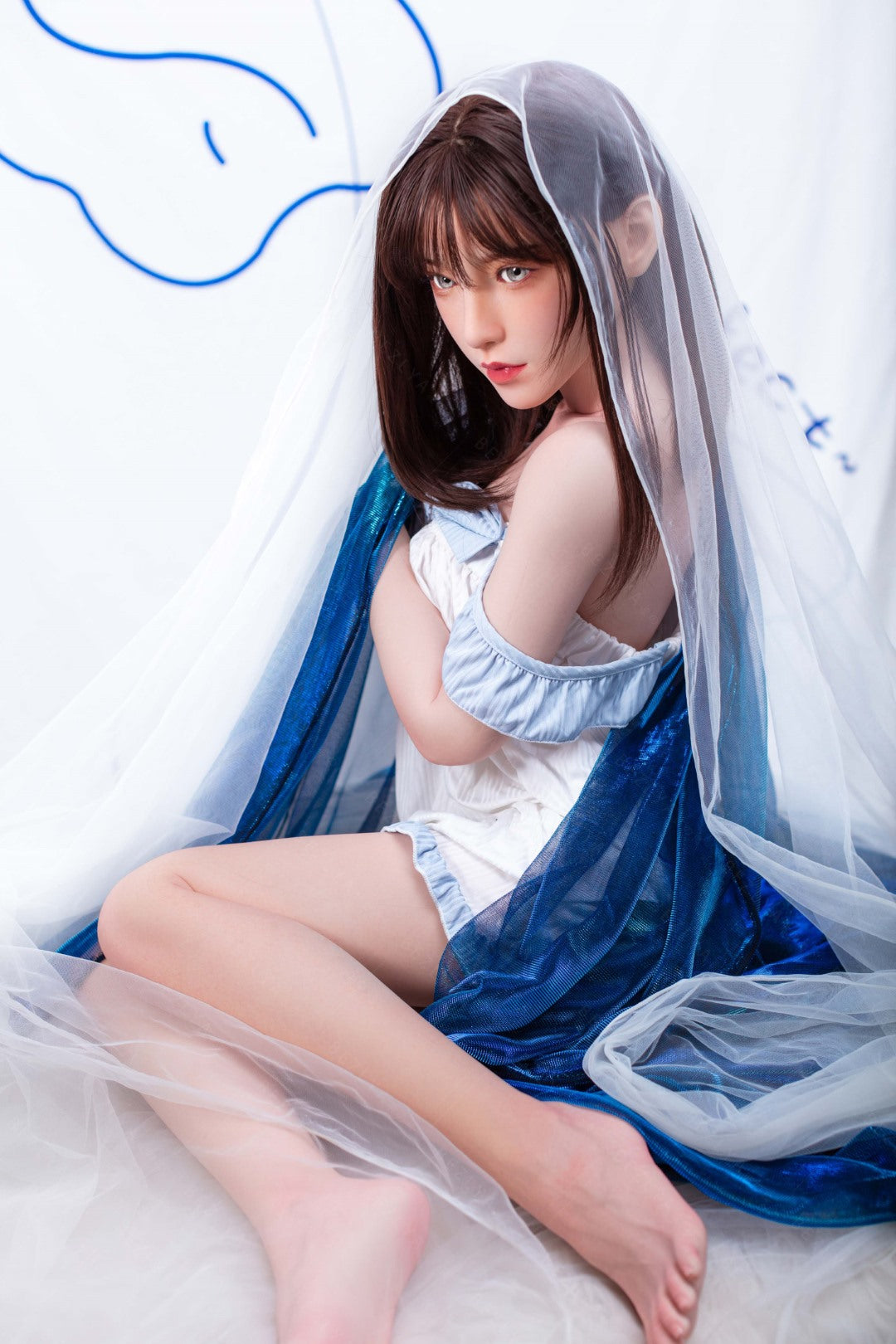 Iris seksa lelle (Bezlya Doll 150 cm B krūze 2,1 silikona)