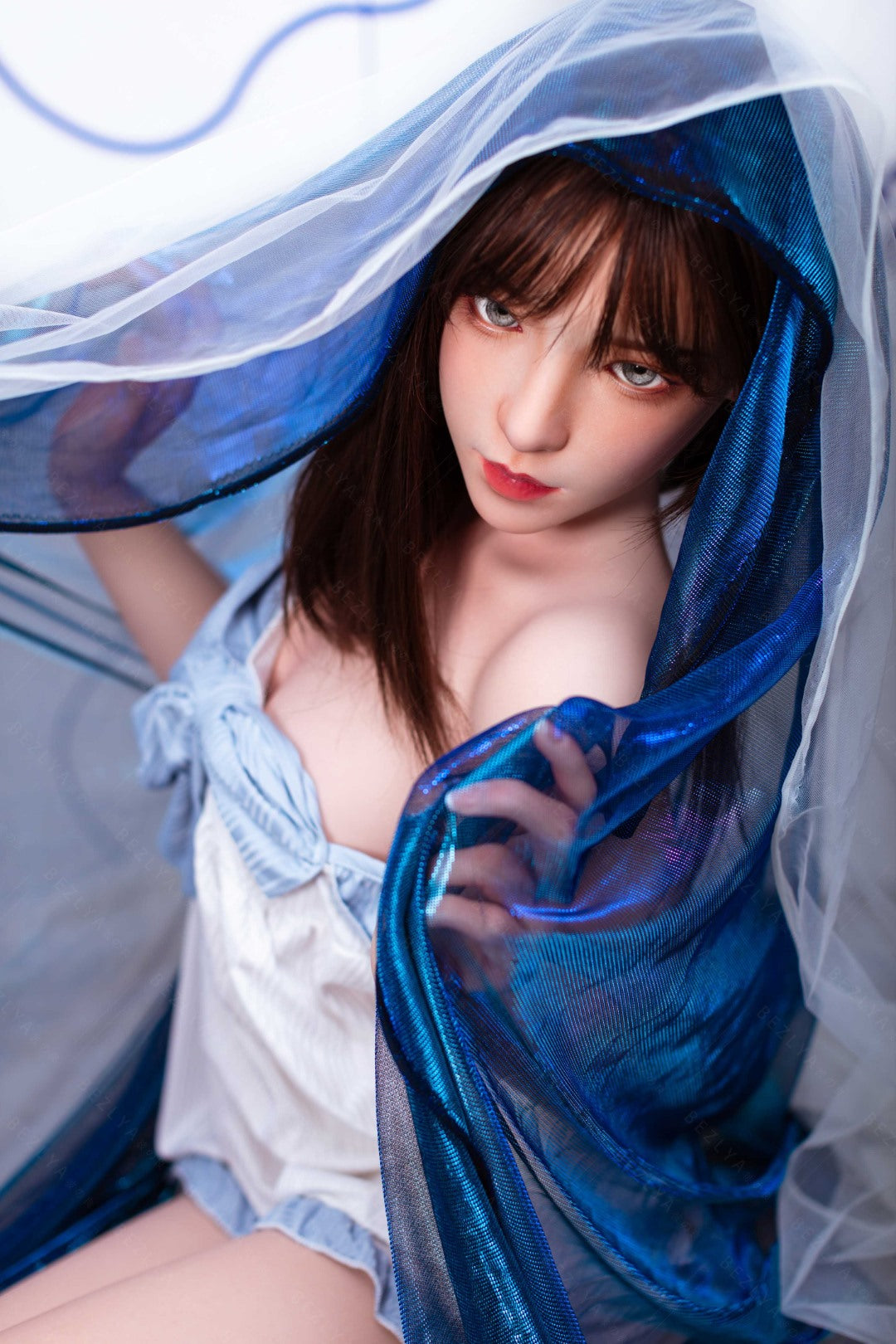 Iris seksa lelle (Bezlya Doll 150 cm B krūze 2,1 silikona)