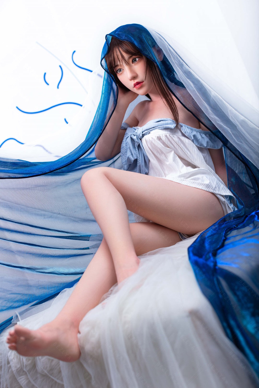 Iris seksa lelle (Bezlya Doll 150 cm B krūze 2,1 silikona)
