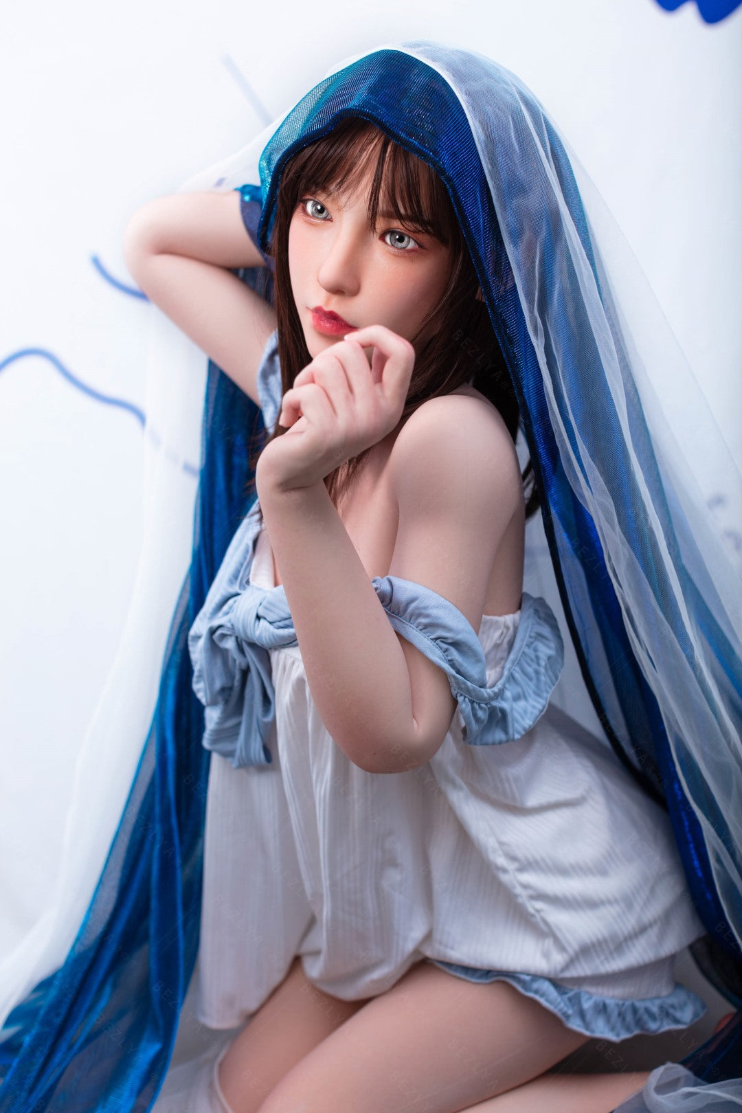 Iris seksa lelle (Bezlya Doll 150 cm B krūze 2,1 silikona)