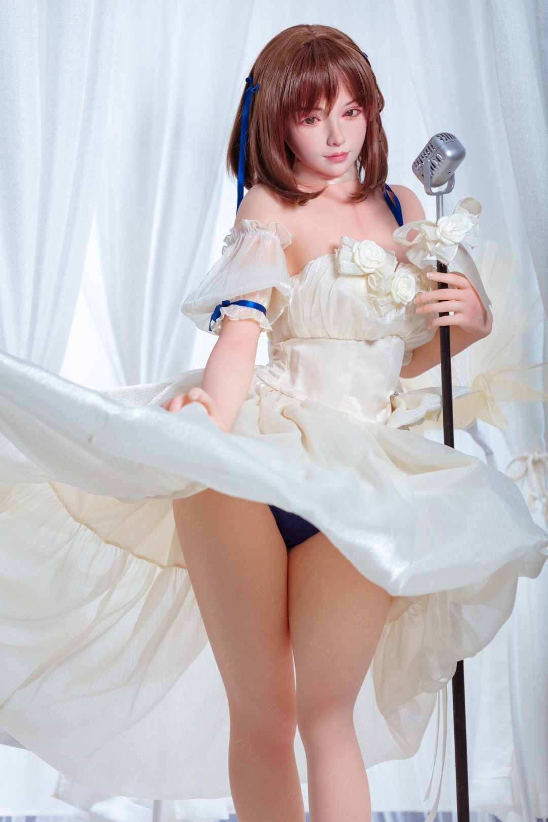 Holija seksa lelle (Bezlya Doll 155 cm B kauss, 2,0 TPE+silikons)