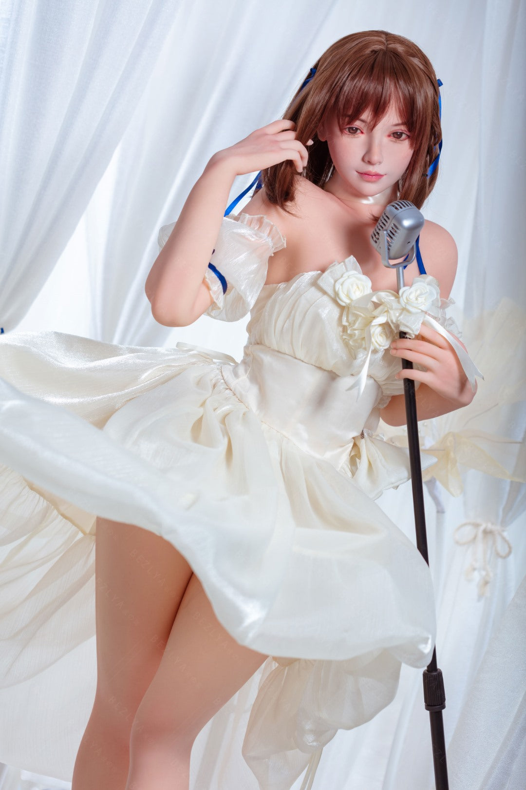 Holija seksa lelle (Bezlya Doll 155 cm B kauss, 2,0 TPE+silikons)